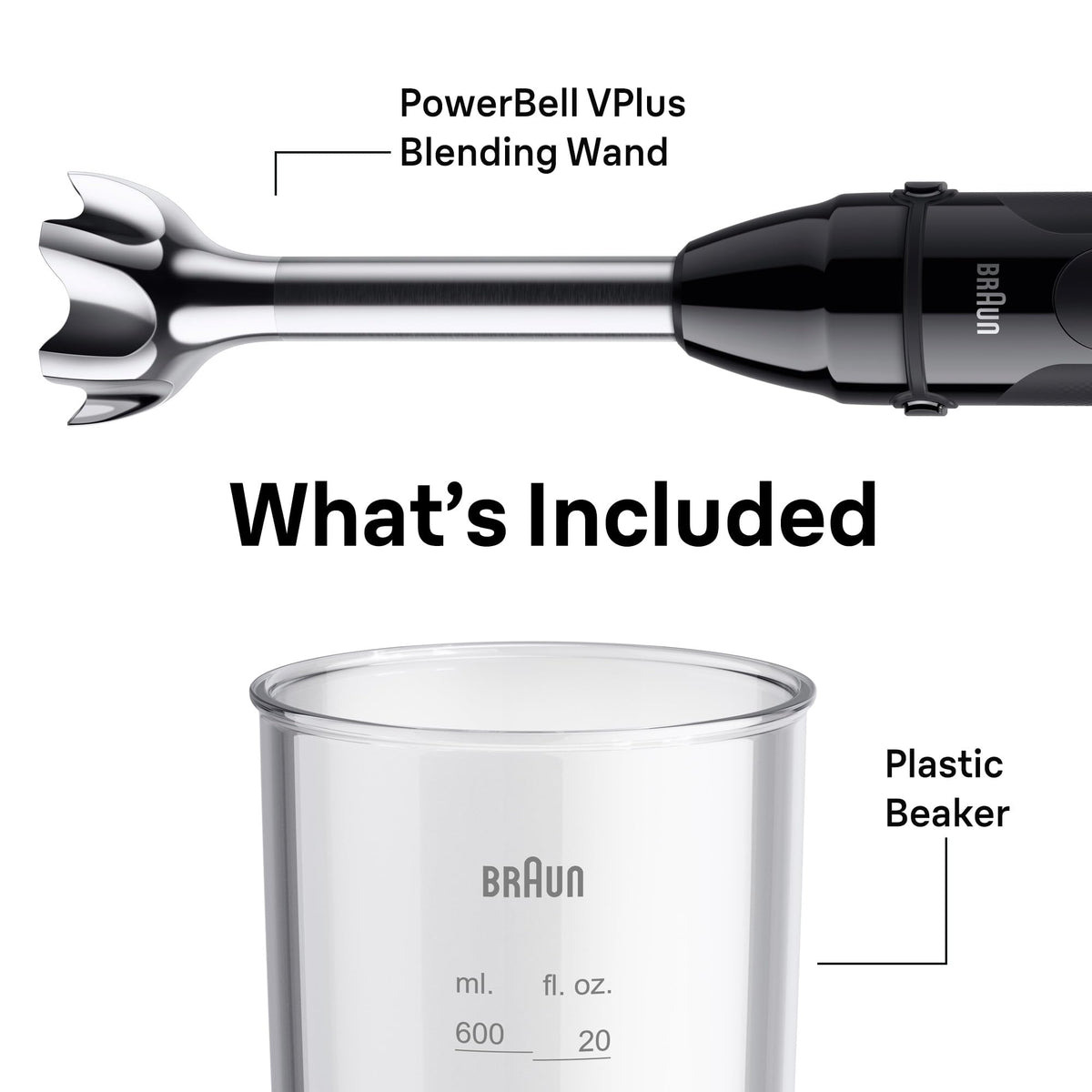 Braun MultiQuick 5 Vario Hand Blender, 21-Speed w/TurboBoost 🍁 All In One Marketplace Canada