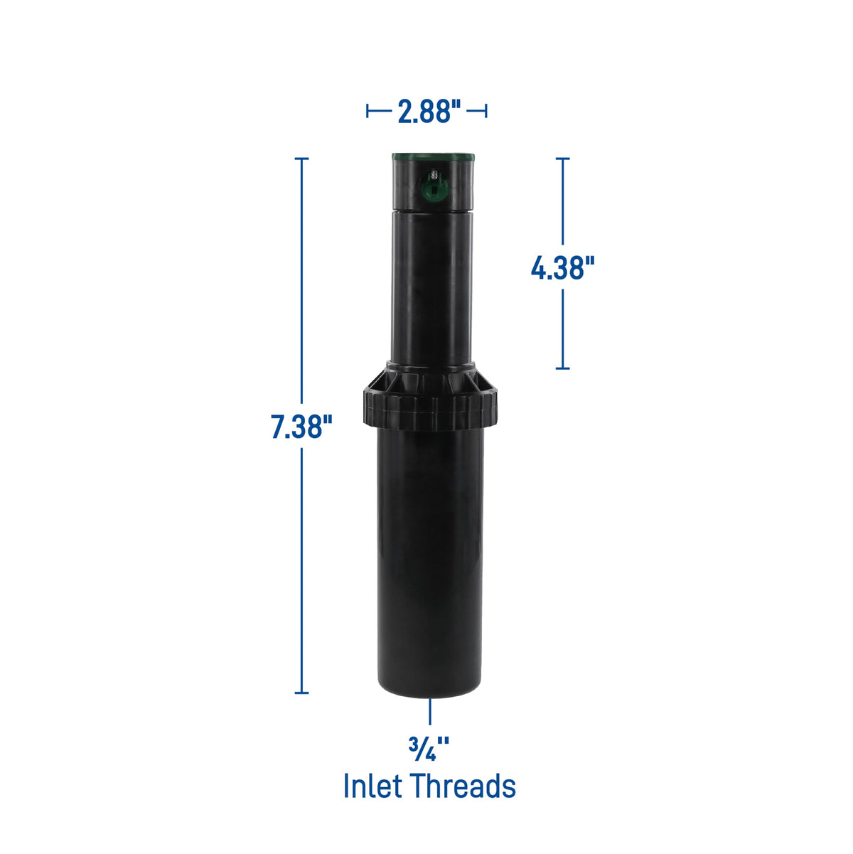 Orbit Watermaster 55461 Voyager 4-Inch Adjustable Pop-Up Gear Drive Sprinkler Head, 2-Pack ๐ All In One Marketplace Canada