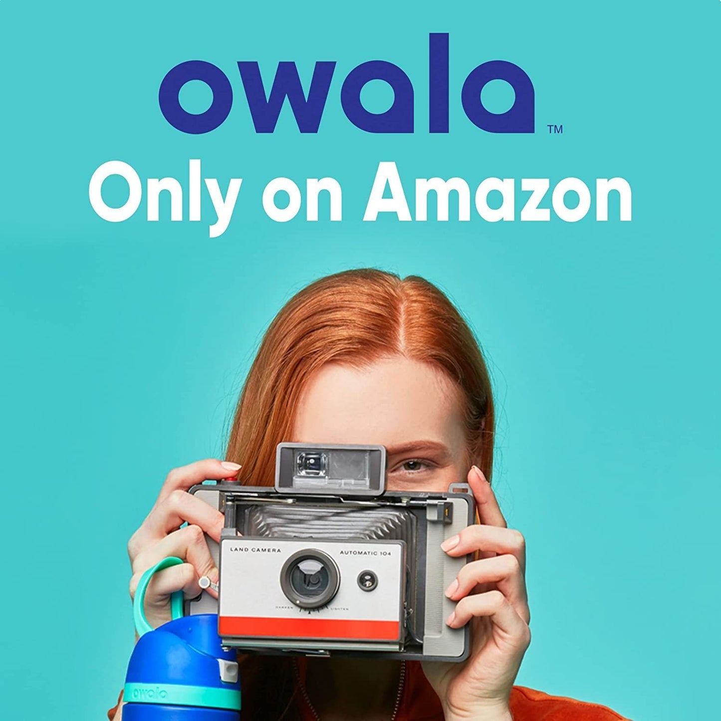 Owala FreeSip Insulated Stainless Steel Water Bottle with Straw for Sports and Travel, BPA-Free, 24oz, Foggy Tide ๐ All In One Marketplace Canada