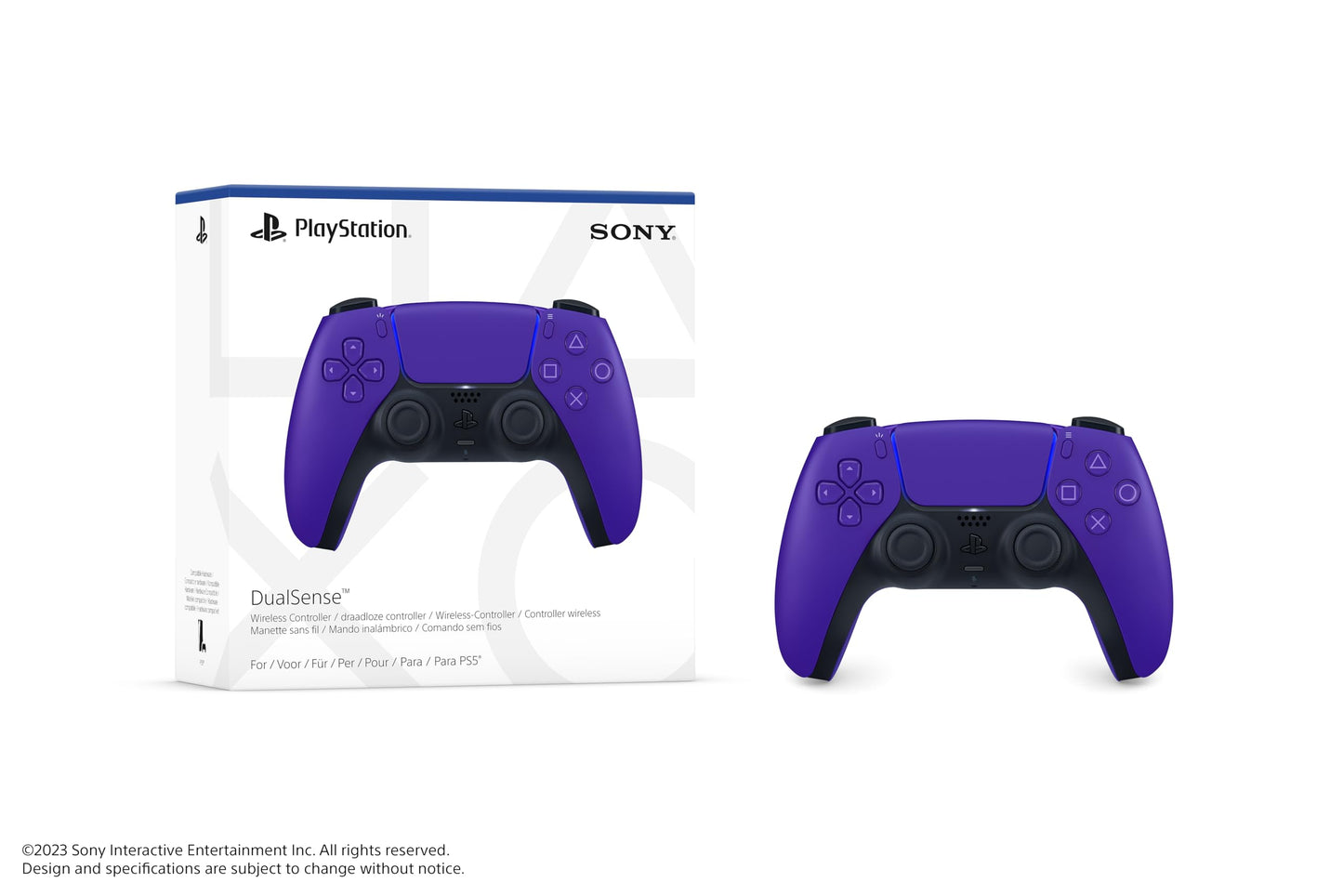 DualSense Wireless Controller โ Galactic Purple - For PS5, PC, MAC & Mobile ๐ All In One Marketplace Canada