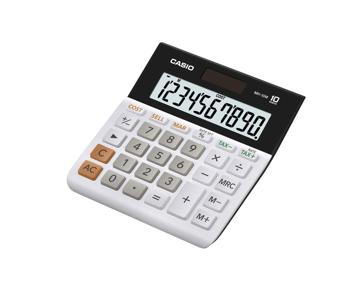 Casio MH-10M Business Calculator, Black/White ๐ All In One Marketplace Canada