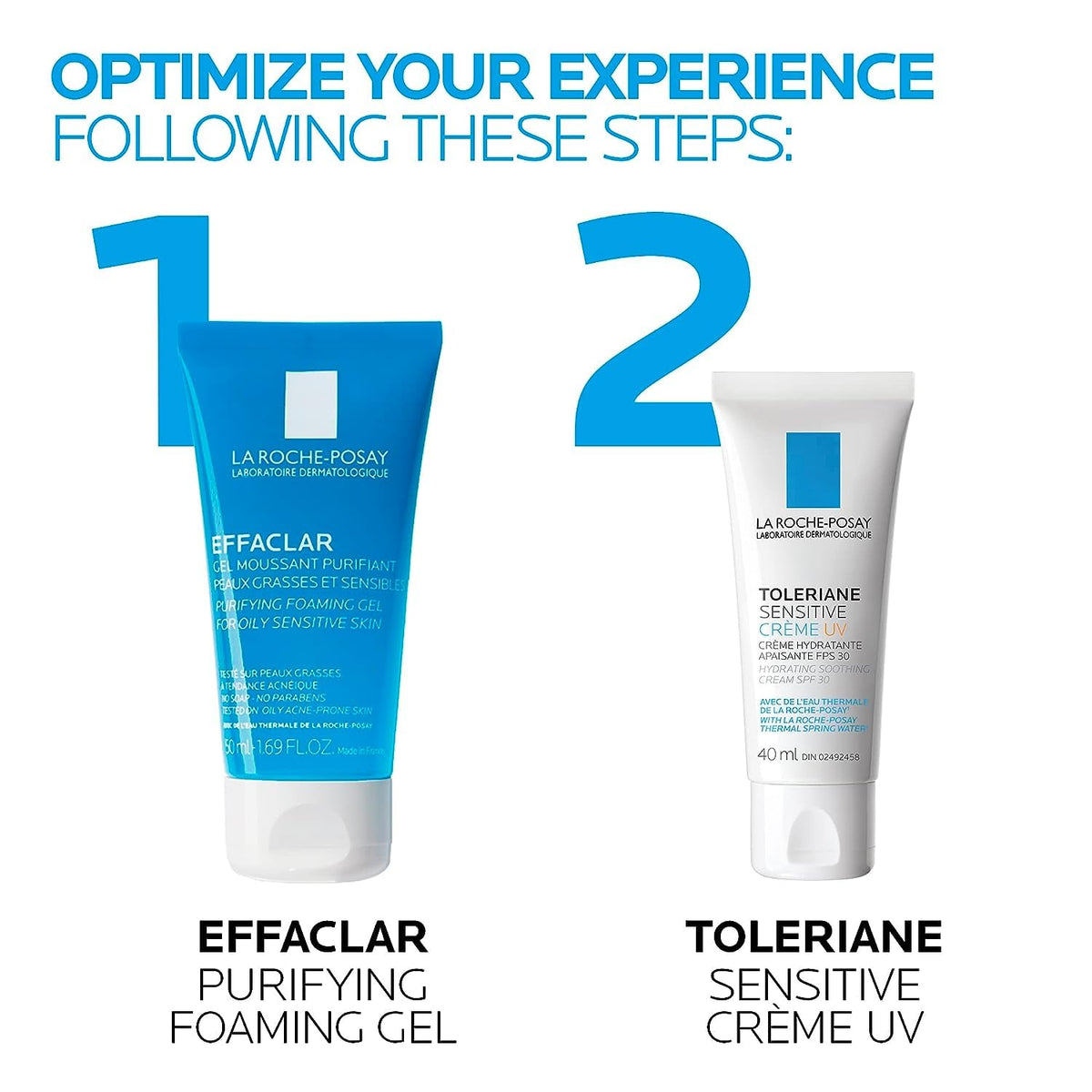 La Roche-Posay Face Moisturizer with SPF 30 for Sensitive Skin, Toleriane Sensitive UV Facial Lotion, Hydrating & Soothing Moisturizer with Thermal Water, Recommended by Dermatologists, 40 ml. ๐ All In One Marketplace Canada