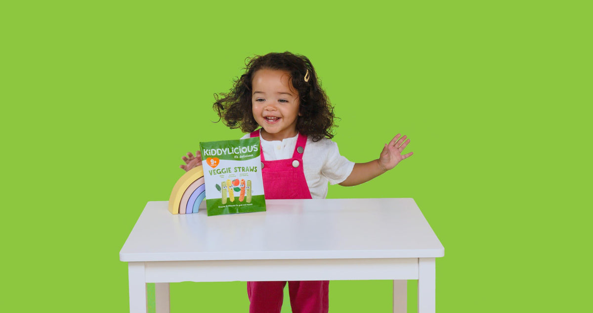 Kiddylicious Veggie Straws | 12+ Months | 9 Portions | 108g π All In One Marketplace Canada