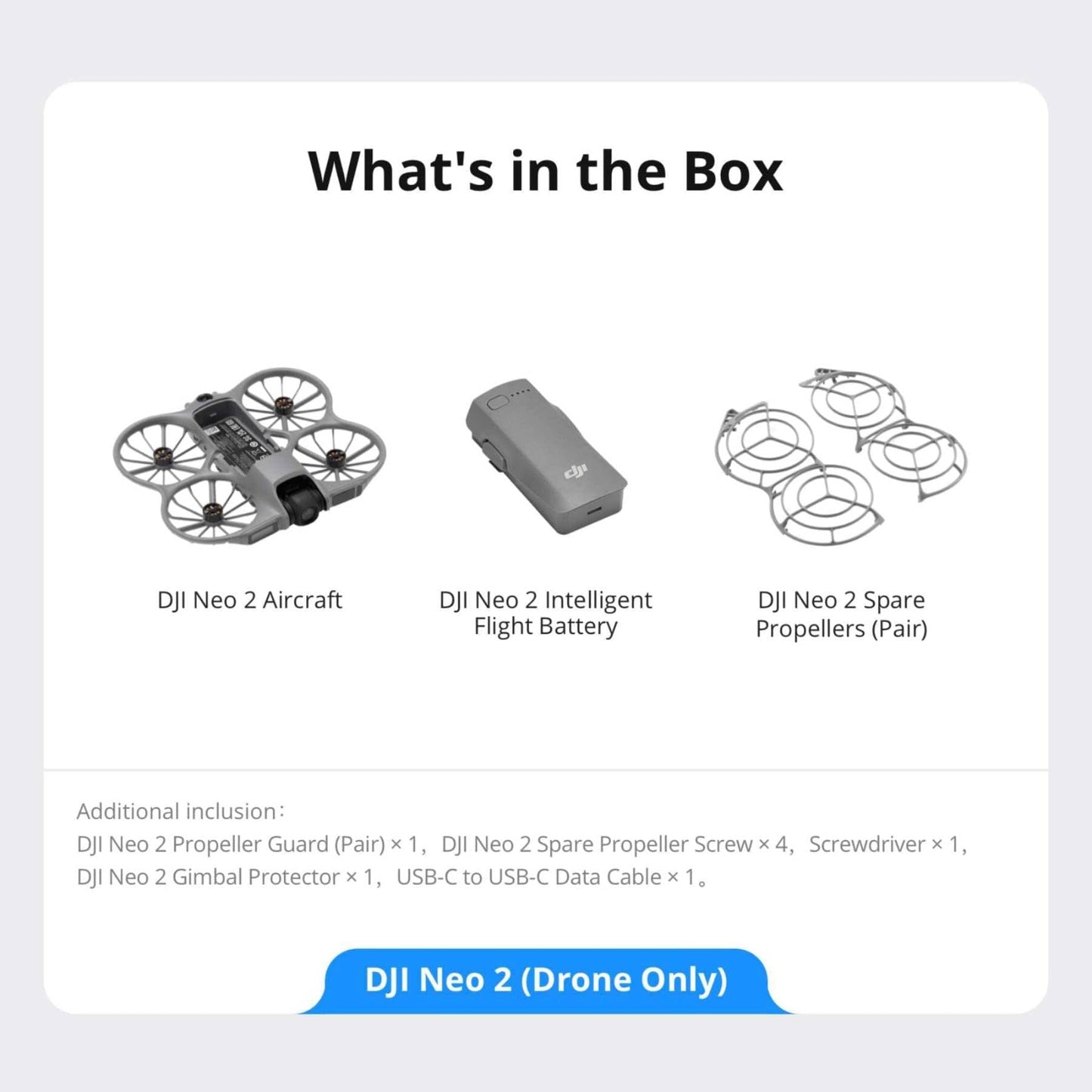 DJI Neo 2 (Drone Only), Lightweight 4K Drone With Camera ๐ All In One Marketplace Canada