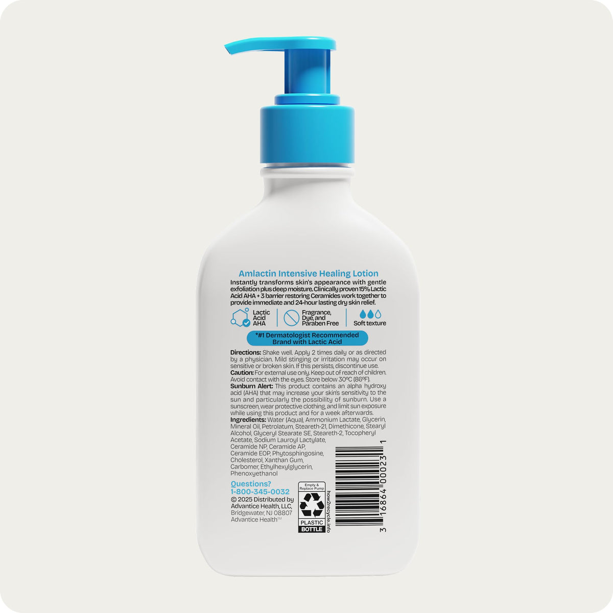 Amlactin Rapid Relief Restoring Lotion + Ceramides, 7.9 Ounce ๐ All In One Marketplace Canada