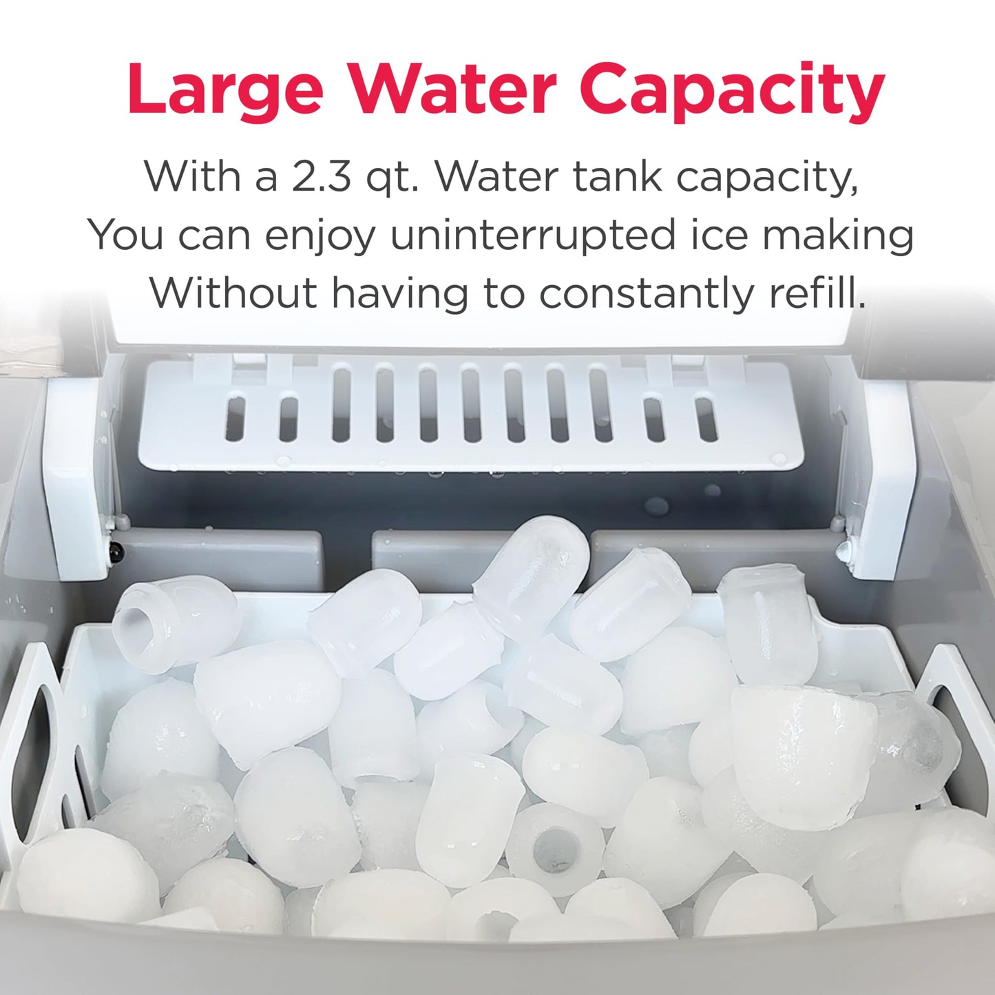 Frigidaire 26 Lbs per Day Portable Compact Maker, Ice Making Machine, Stainless, Medium ๐ All In One Marketplace Canada