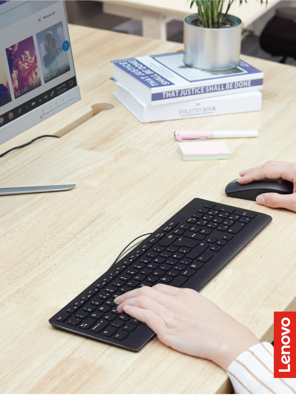 Lenovo 300 USB Wired Keyboard, Black ๐ All In One Marketplace Canada