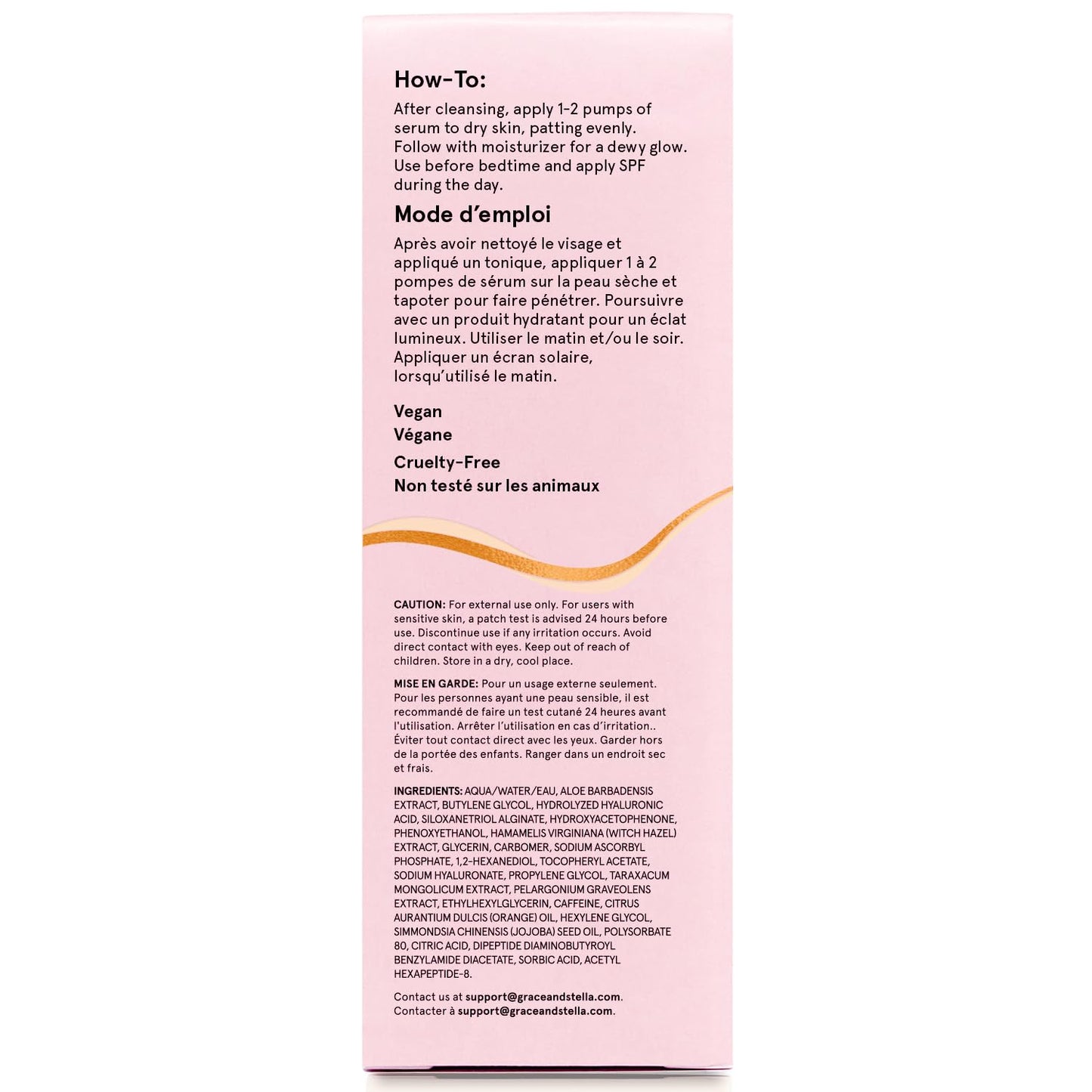 grace & stella Vitain C Serum (50ml /1.7 fl oz) - Brightening Vitamin C Face Serum with Hyaluronic Acid - To Reduce Dullness & Dark Spots - Vegan Skincare π All In One Marketplace Canada