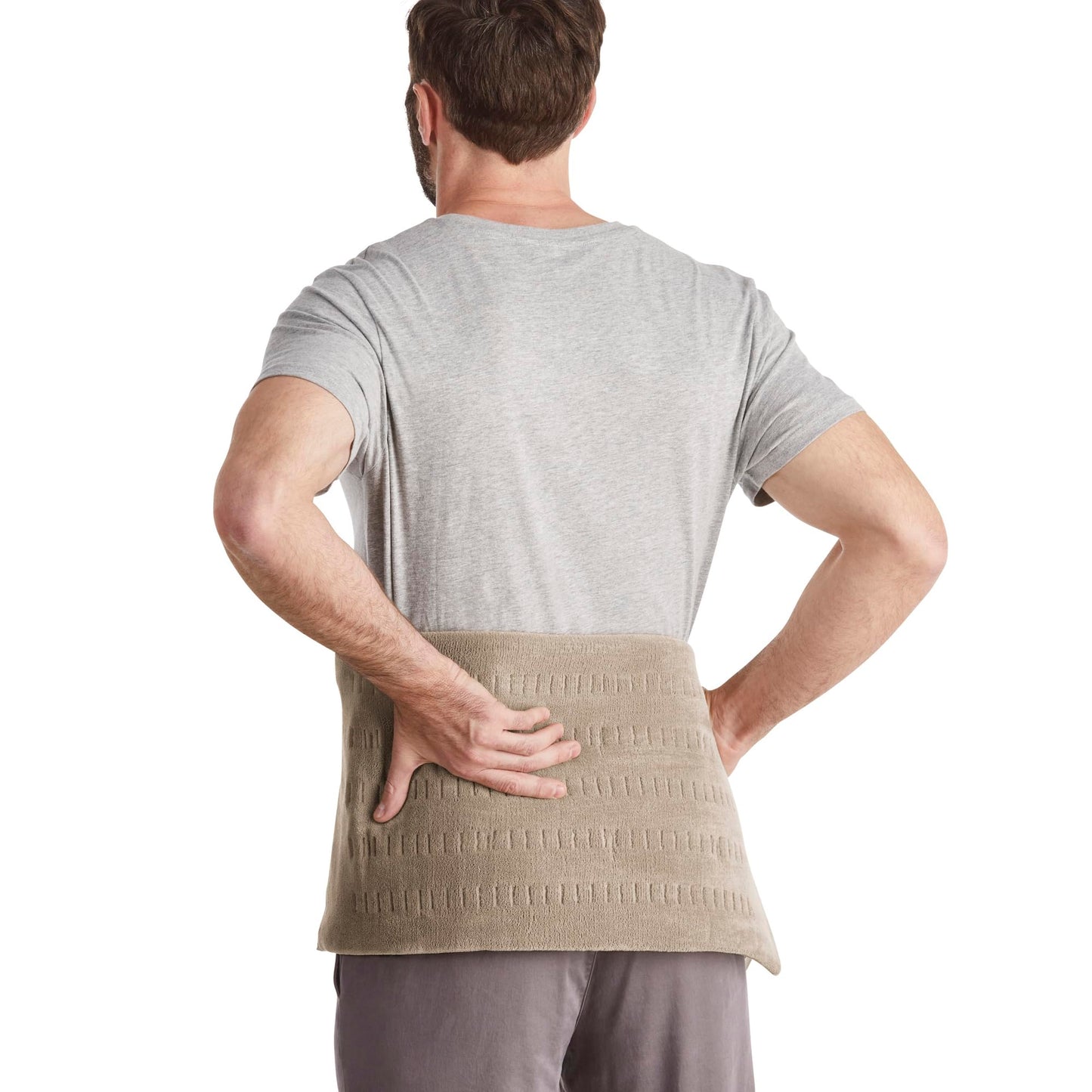 Sunbeam Premium King Size Heating Pad with Compact Storage - Moist Integrated Heating Pad for Pain Relief, 4 Heat Settings, 2 Hour Auto-Off, Beige š All In One Marketplace Canada