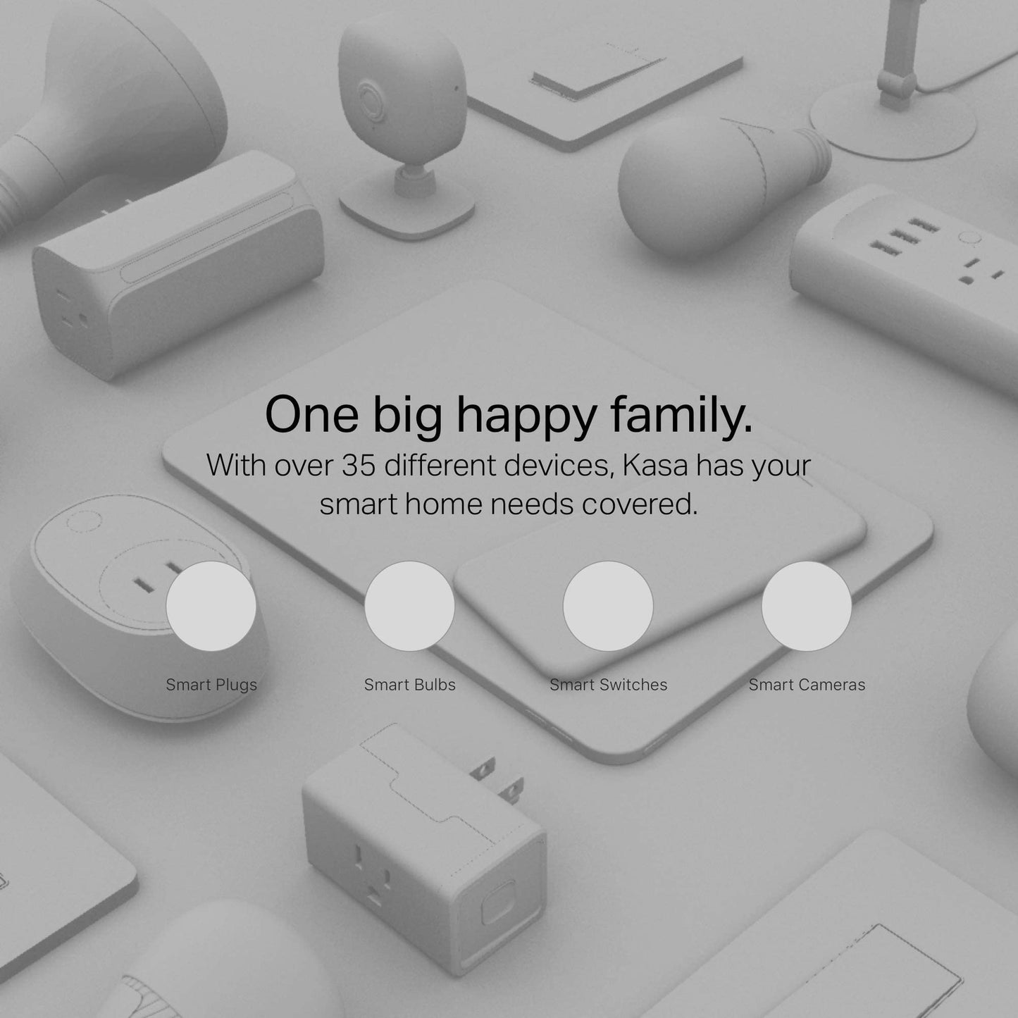 Kasa Smart Plug Mini by TP-Link (HS103P4) - Smart Home WiFi Outlet Works with Alexa, Echo and Google Home, No Hub Required, Remote Control, 2.4GHz WiFi Required, 15 Amp, UL Certified, 4-Pack, White ๐ All In One Marketplace Canada