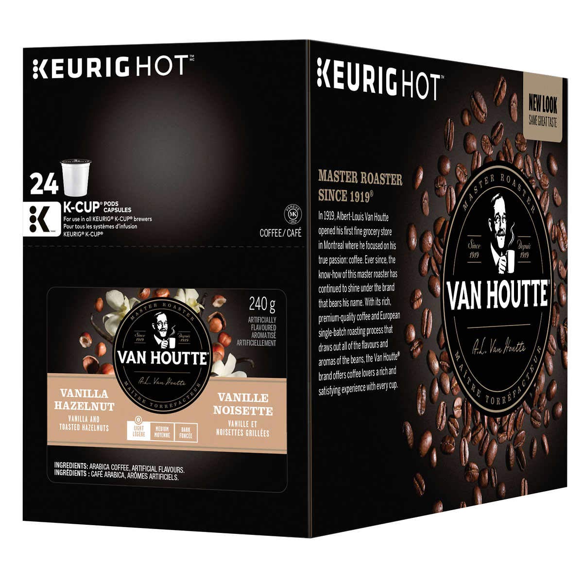 Van Houtte Coffees Vanilla Hazelnut K-Cup Portion Pack for Keurig Brewers 96-Count π All In One Marketplace Canada