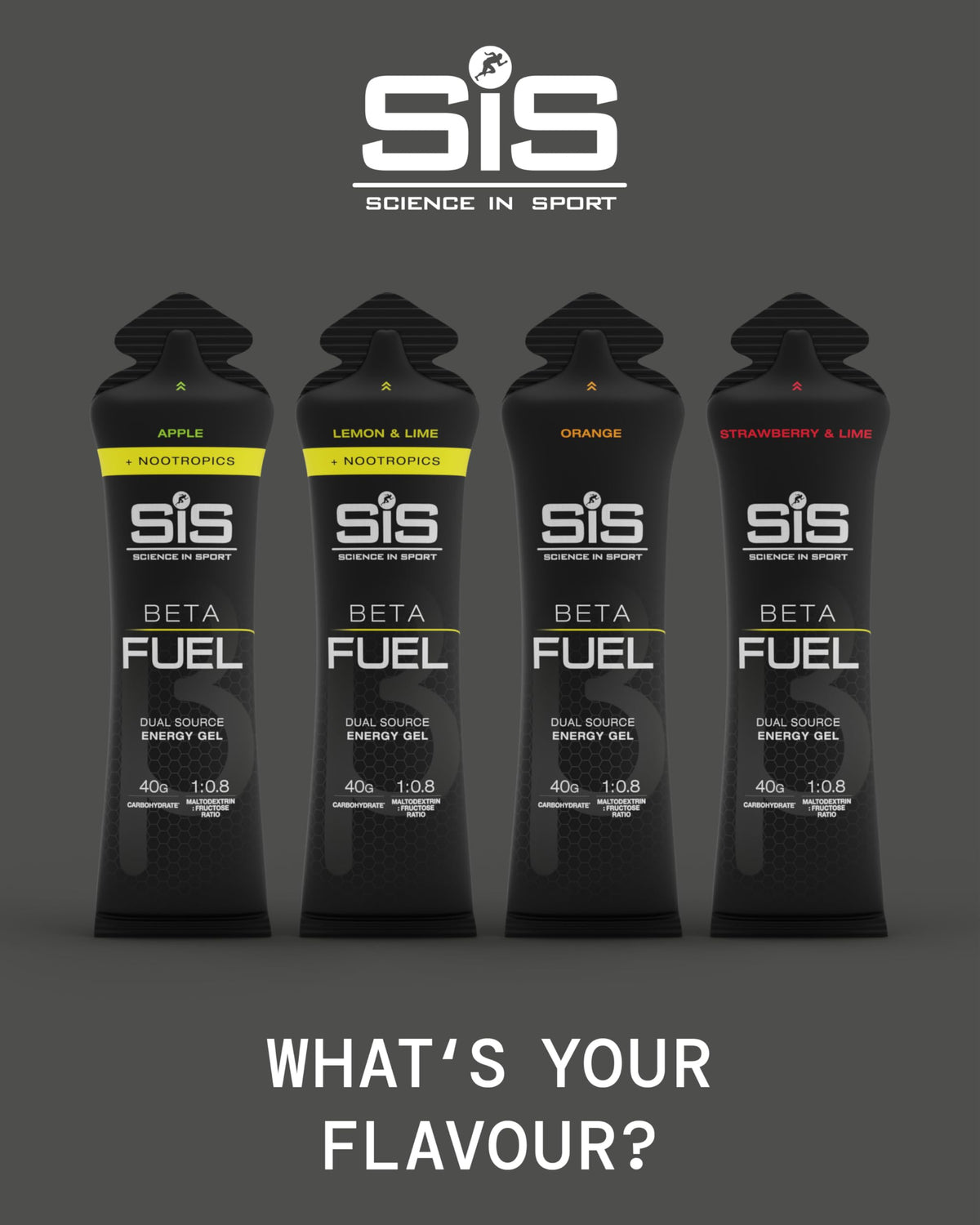 Science in Sport Beta Fuel Gel | Easily Digestible & Quick Carbohydrates, Dual Source Energy Gel | 40g Carbs for Energy | Vegan, Gluten Free, Dairy Free, Nut Free | 60 mL (Orange) ๐ All In One Marketplace Canada