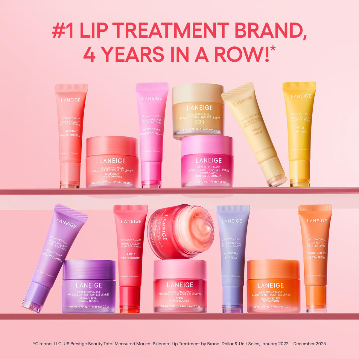 LANEIGE Lip Glowy Balm, Blueberry: Sheer Tinted Lip Moisturizer with Shea Butter, for Hydrating Shine & Soft Lips ๐ All In One Marketplace Canada