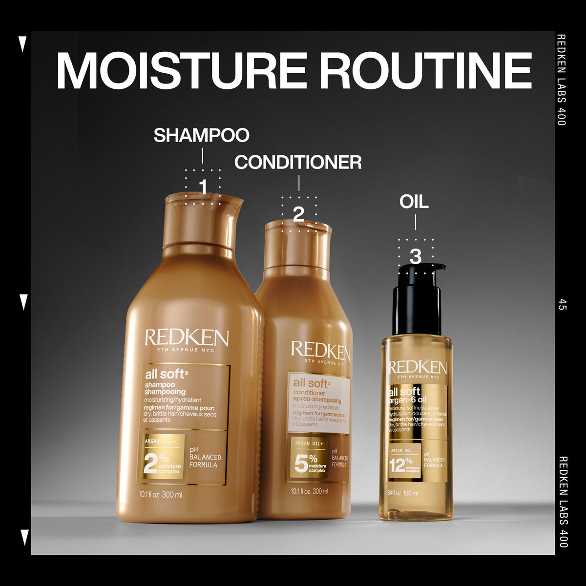 Redken All Soft Sulfate Free Hair Conditioner for Dry/Brittle Hair, Moisturizes, Provides Intense Softness, With Argan Oil ๐ All In One Marketplace Canada