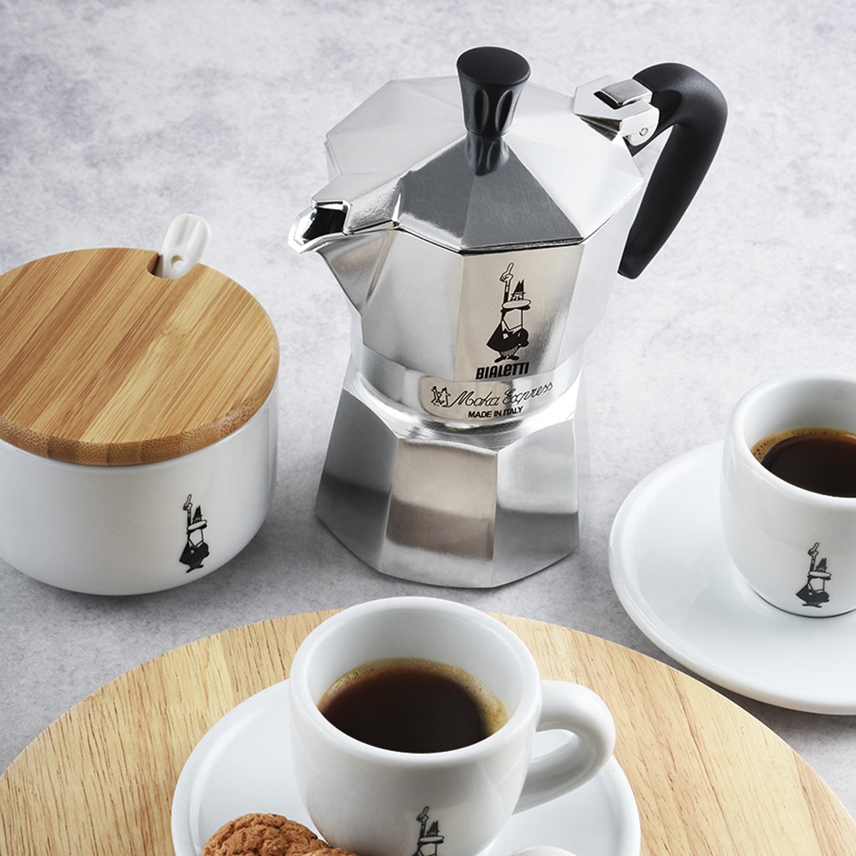 BIALETTI Moka Express 6-Cup Aluminum Stovetop Espresso Maker, Silver ๐ All In One Marketplace Canada