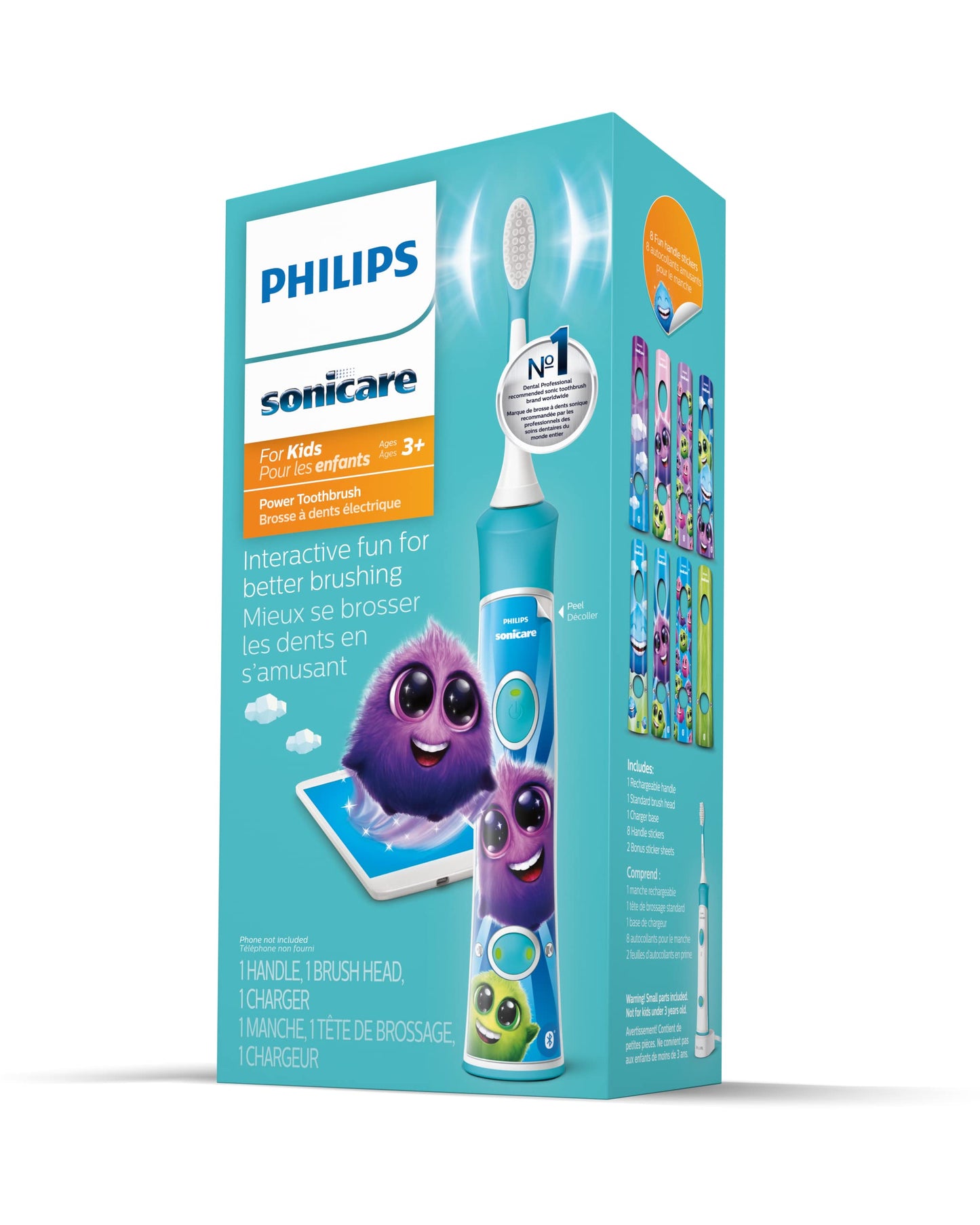 Philips Sonicare for Kids Bluetooth Connected Rechargeable Electric Toothbrush, HX6321/02 ๐ All In One Marketplace Canada