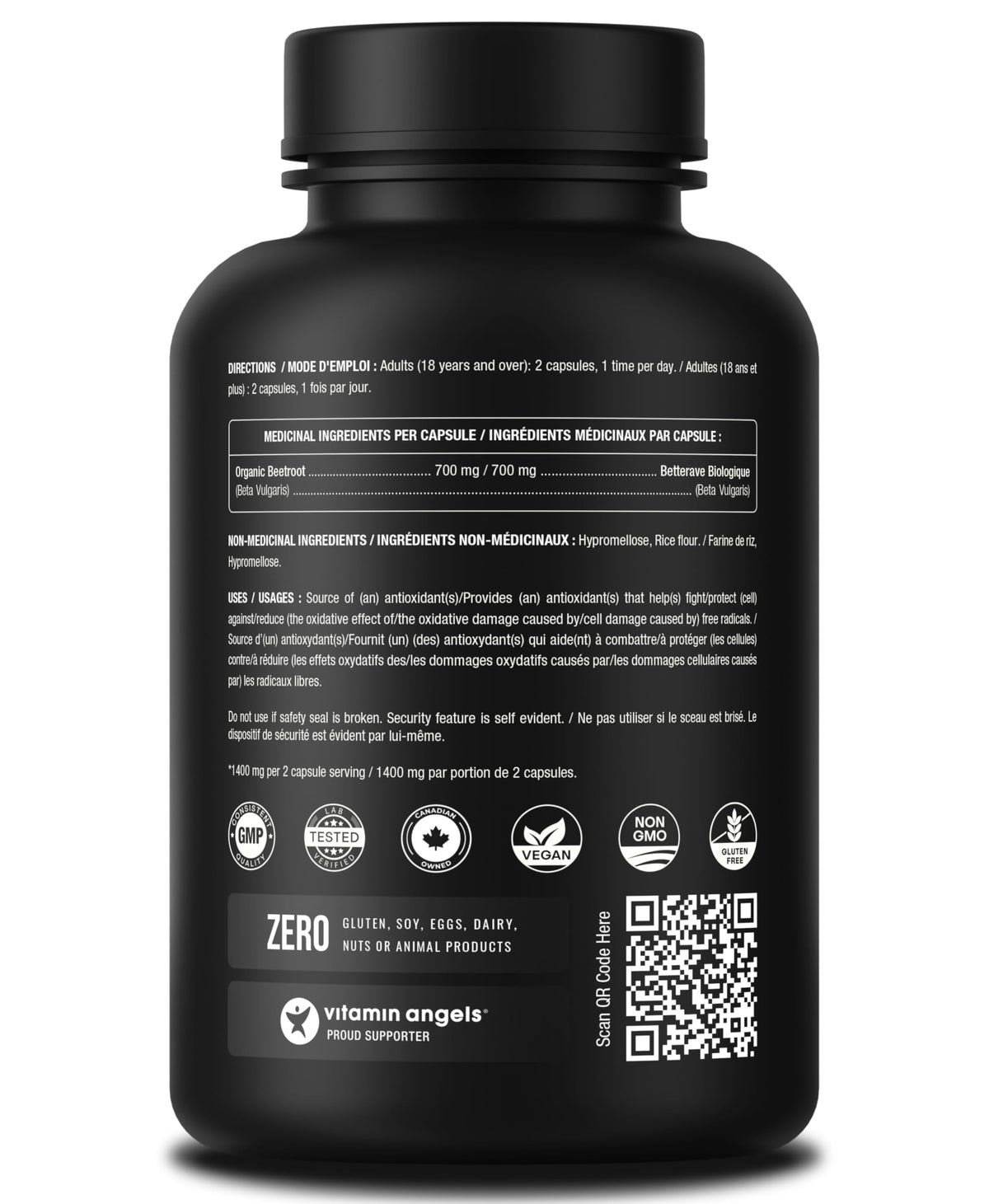 Organic Beetroot Capsules โ 180 Count - Beet Root Supplement For Women & Men โ Beetroot Juice Alternative โ Nitric Oxide & Circulation Support โ Antioxidant Beetroot Supplement - 1,400mg per Serving ๐ All In One Marketplace Canada