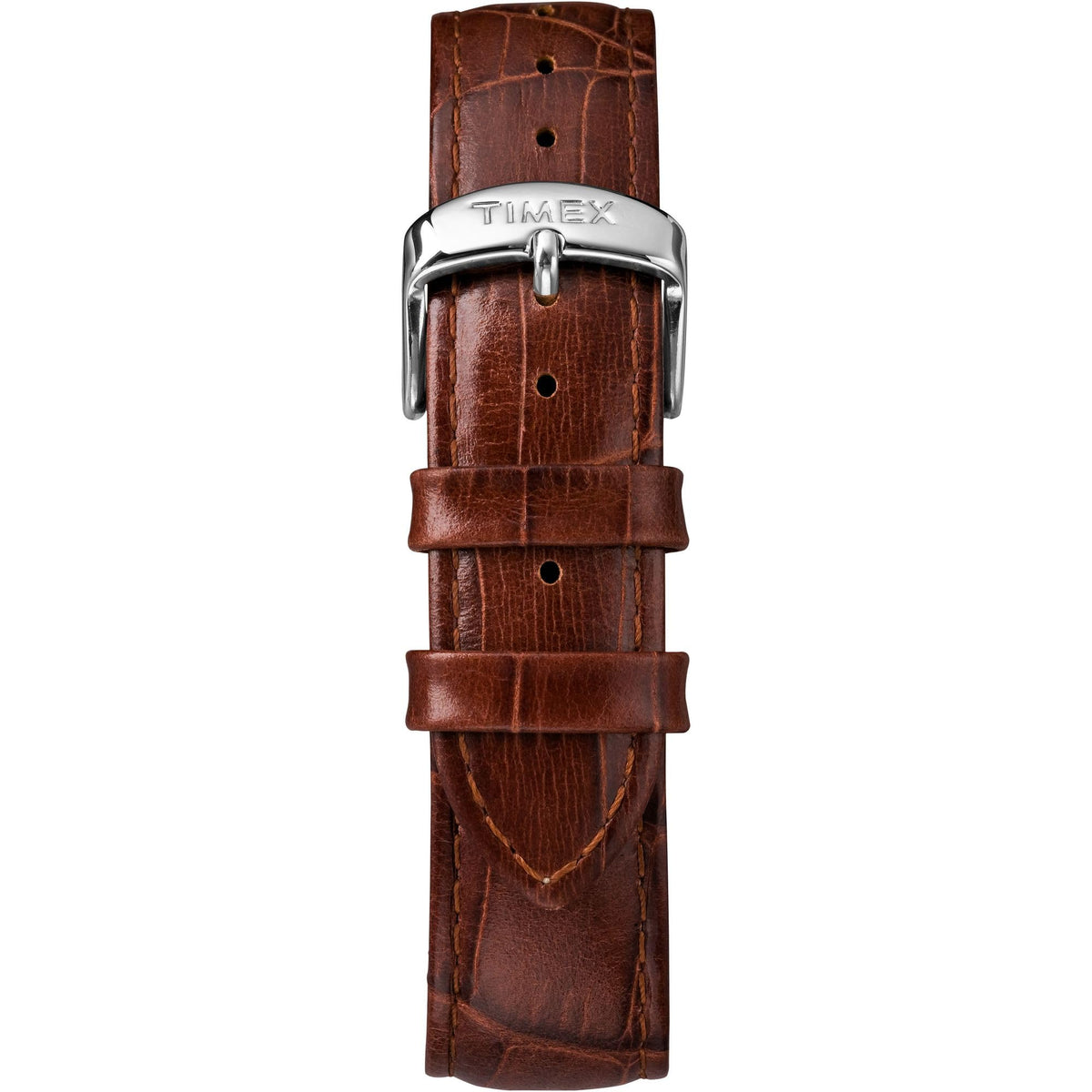Timex Men's TW2R63800 Easy Reader 38mm Brown/Blue Croco Pattern Leather Strap Watch ๐ All In One Marketplace Canada