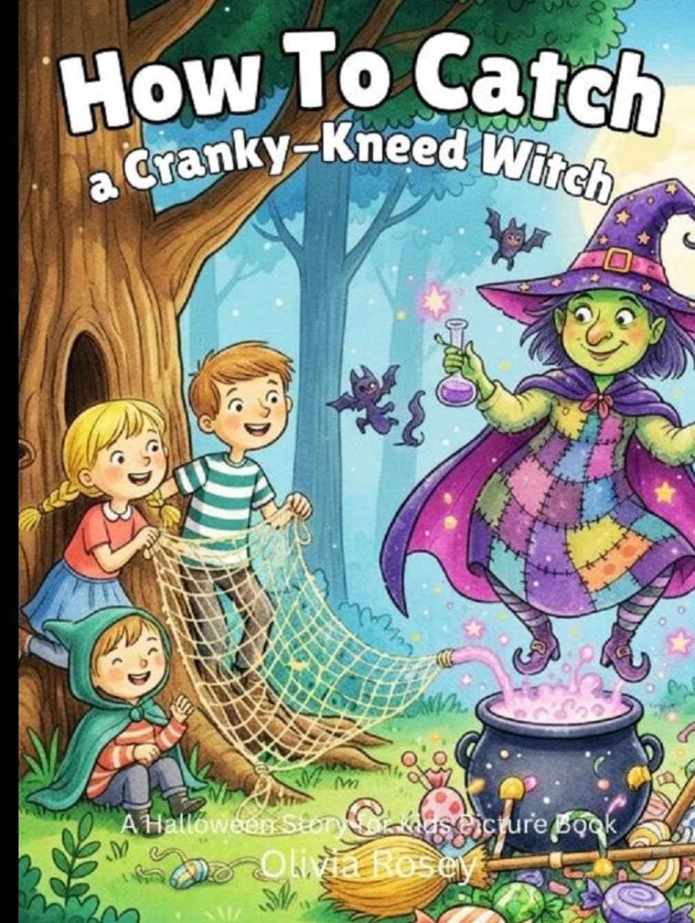 How to Catch a Cranky-Kneed Witch: A Halloween Story for Kids Picture Book