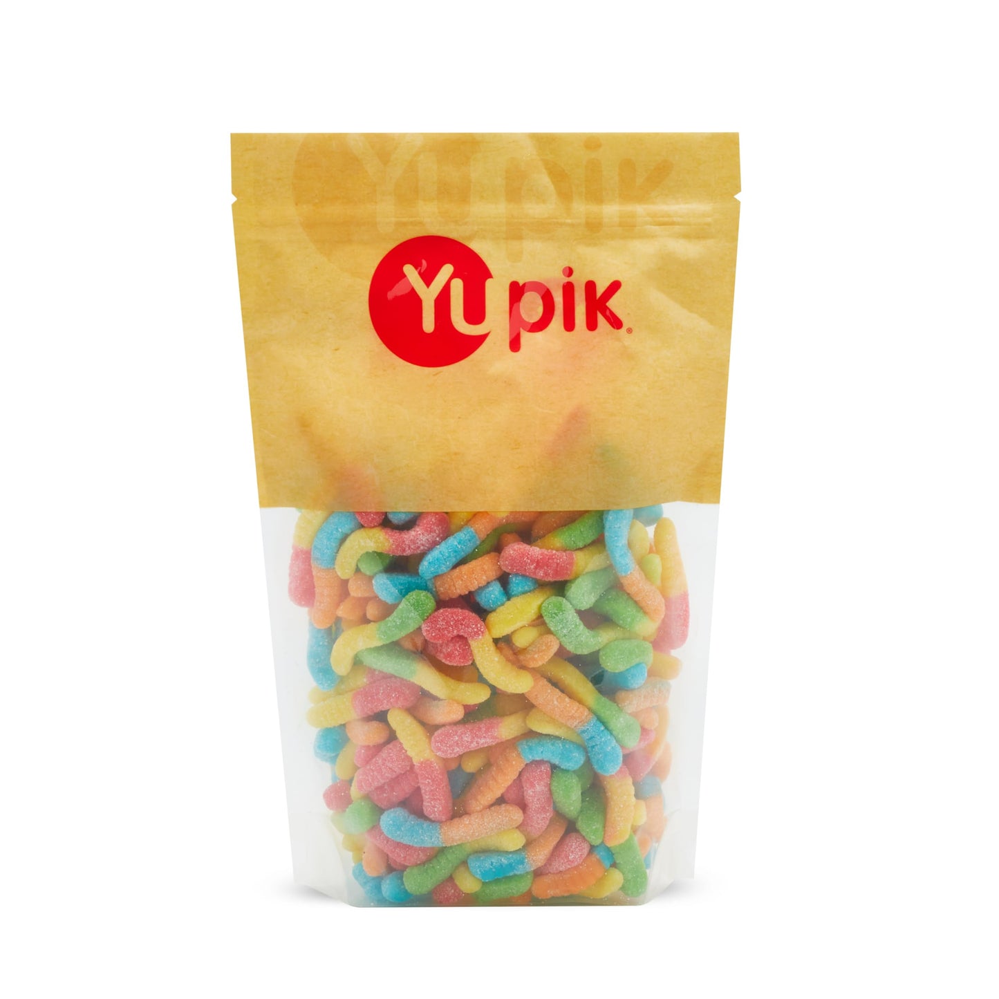 Yupik Sour Gummy Neon Worms, 1 kg, Gluten-Free, Sweet & Sour, Fruity Flavors, Sugary Coating, Chewy Small Gummies, Fun Treat, Sweet Candy, Delicious Snack, Ideal for Gifting, Holidays & Baking ๐ All In One Marketplace Canada