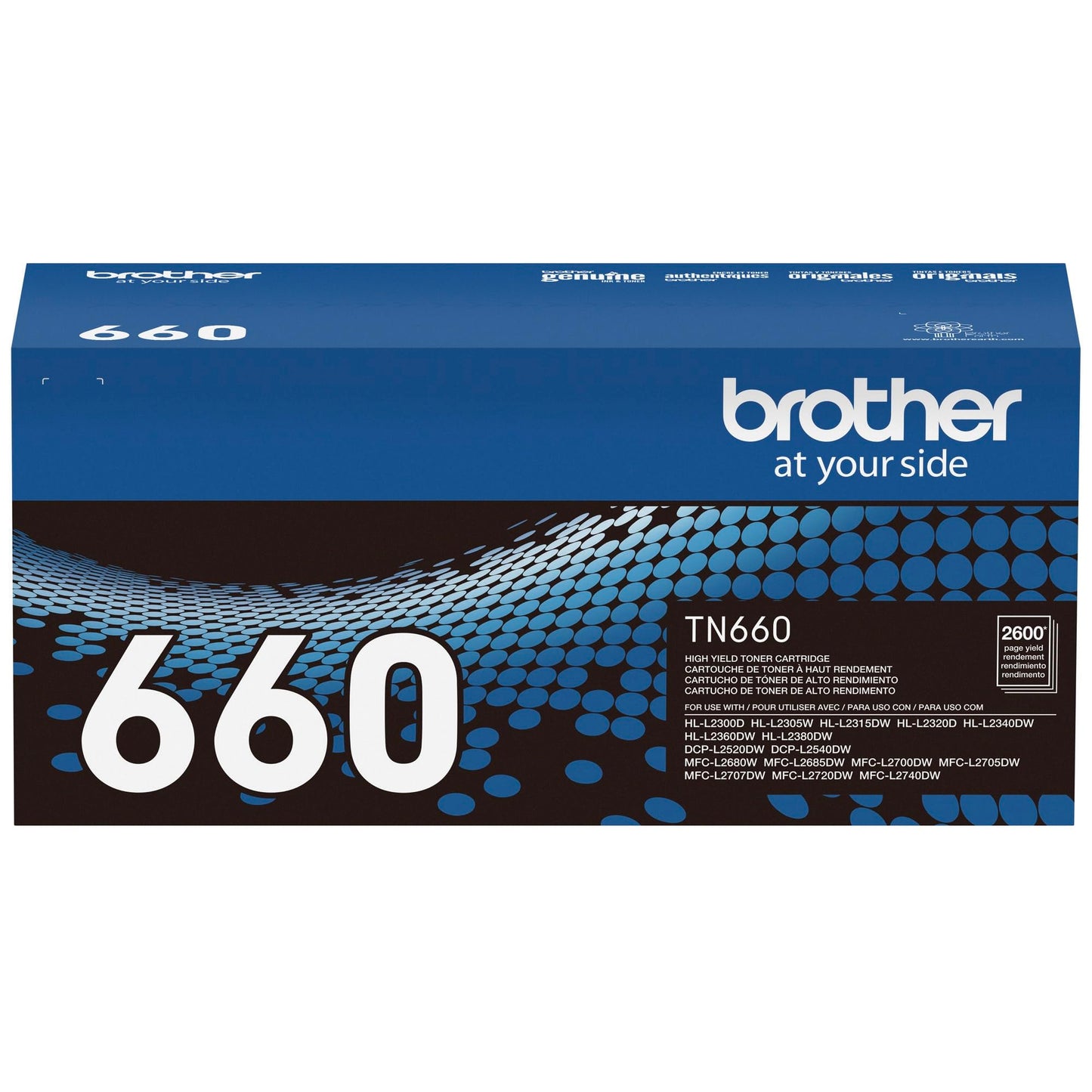 Brother Original TN660 High-Yield Black Toner Cartridge, Higher Yield for Value, Original Toner Replacement cartridges, Toner for Brother Laser Printers HL-L2320D, DCP-L2520DW, MFC-L2700DW and More ๐ All In One Marketplace Canada