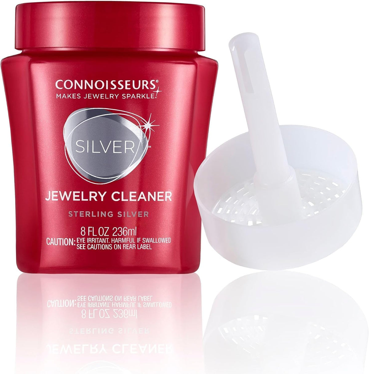 Connoisseurs Silver Jewelry Cleaner 8 oz Liquid Tarnish Remover for Sterling Silver Rings, Necklaces, Earrings & Bracelets Safe, Fast & Effective Silver Cleaning Solution ๐ All In One Marketplace Canada