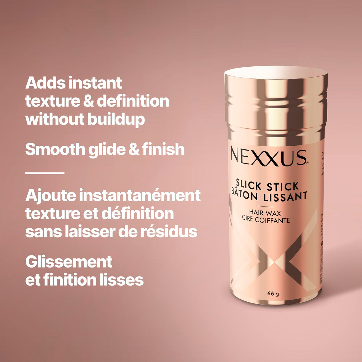 Nexxus Slick Stick Hair Wax 72H Humidity Shield 48H Frizz Control, 66g π All In One Marketplace Canada