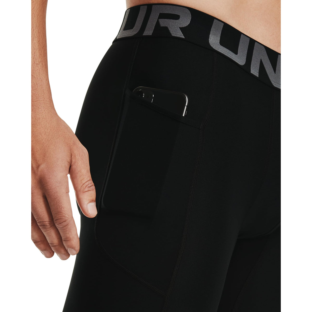 Under Armour Men's Armour HeatGear Compression Shorts , Black (001)/Pitch Gray, Large ๐ All In One Marketplace Canada