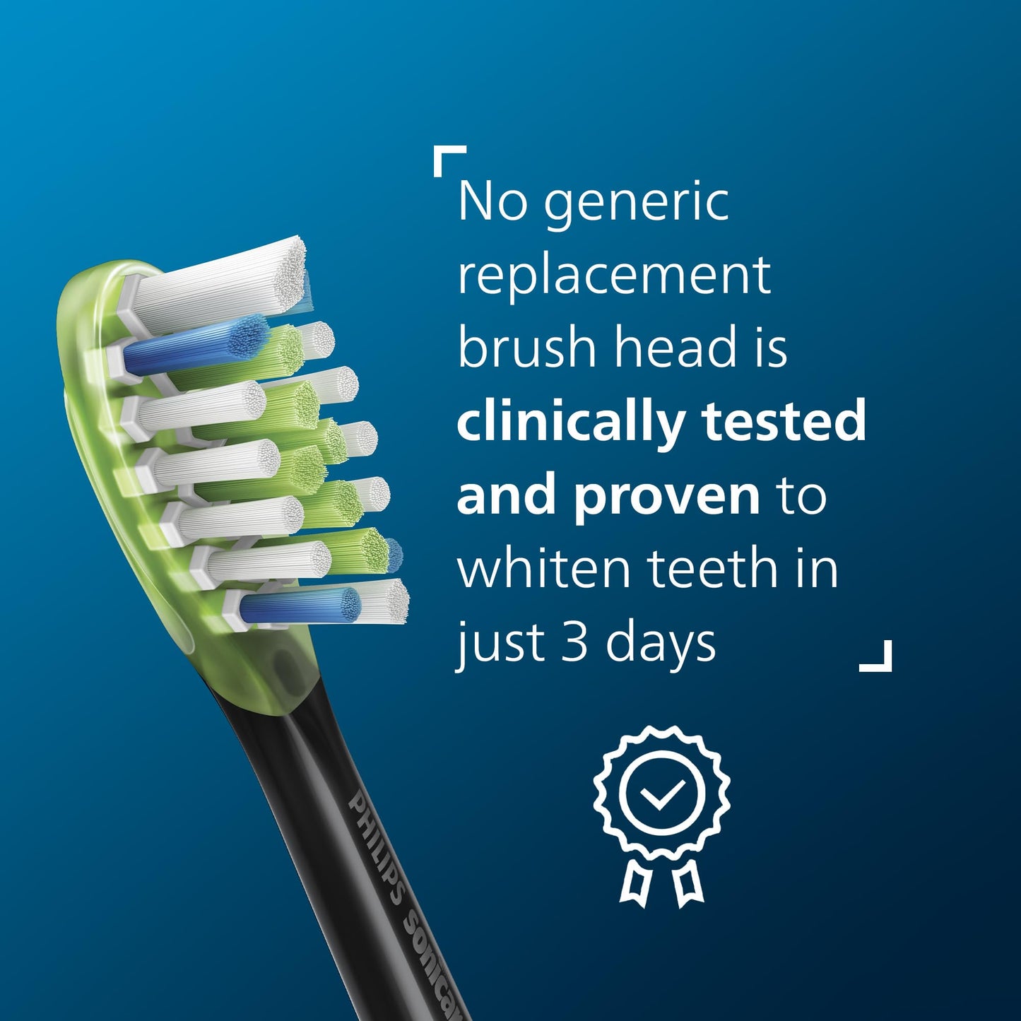 Philips Sonicare W3 Whitening Brush Heads, 2-Pack, 6 Month Supply, Black ๐ All In One Marketplace Canada