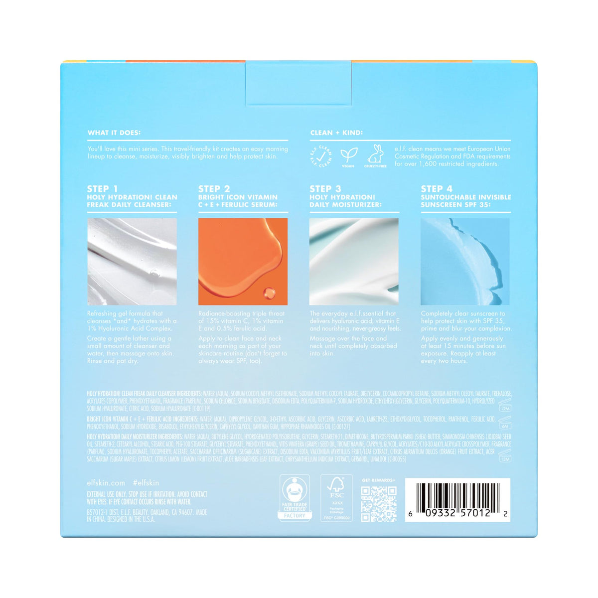 e.l.f. SKIN Wake the e.l.f. Up Skincare Kit đ All In One Marketplace Canada