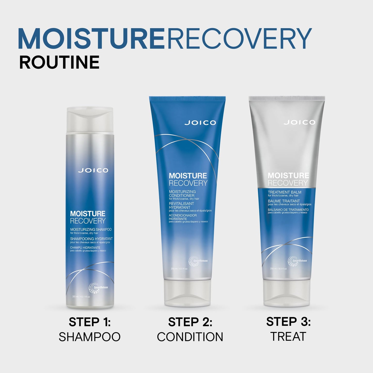 Joico Moisture Recovery Conditioner for Thick Coarse Hair, Moisturizing and Conditioning for Dry Damaged Hair with Keratin ๐ All In One Marketplace Canada