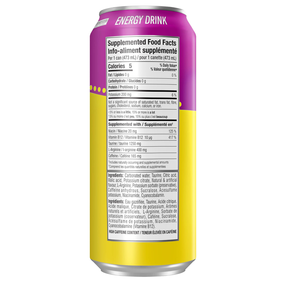 Cellucor C4 Performance Energy Drink, Grape Popsicle, Carbonated Sugar Free Drink with no Artificial Colours or Dyes, 473mL, 12 count š All In One Marketplace Canada