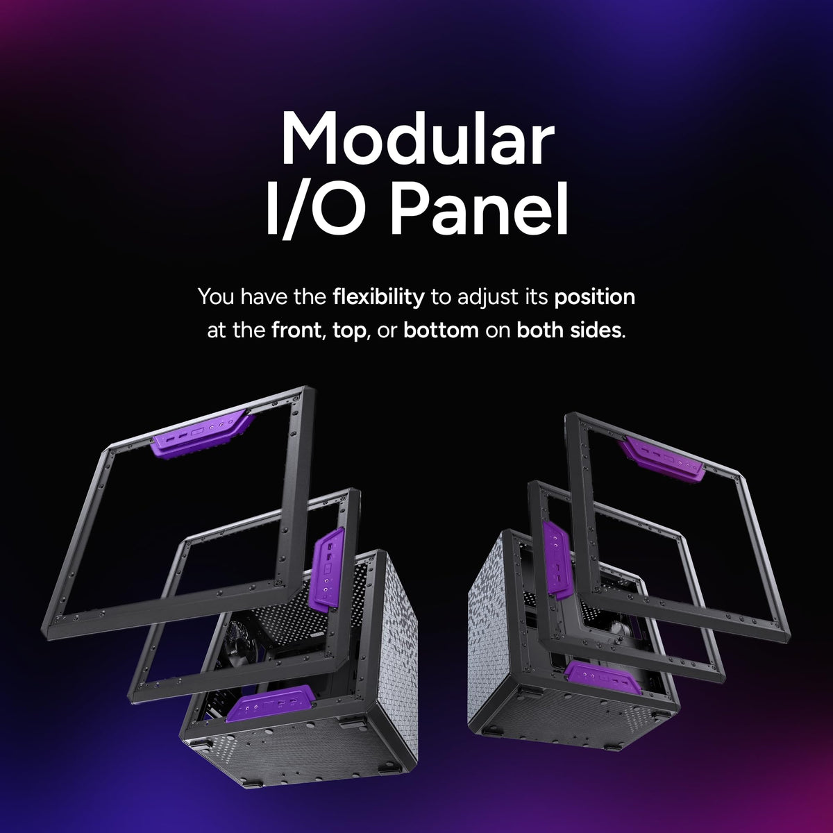 Cooler Master MasterBox Q300L Micro-ATX Tower with Magnetic Design Dust Filter, Transparent Acrylic Side Panel, Adjustable I/O & Fully Ventilated Airflow, Black (MCB-Q300L-KANN-S00) ๐ All In One Marketplace Canada