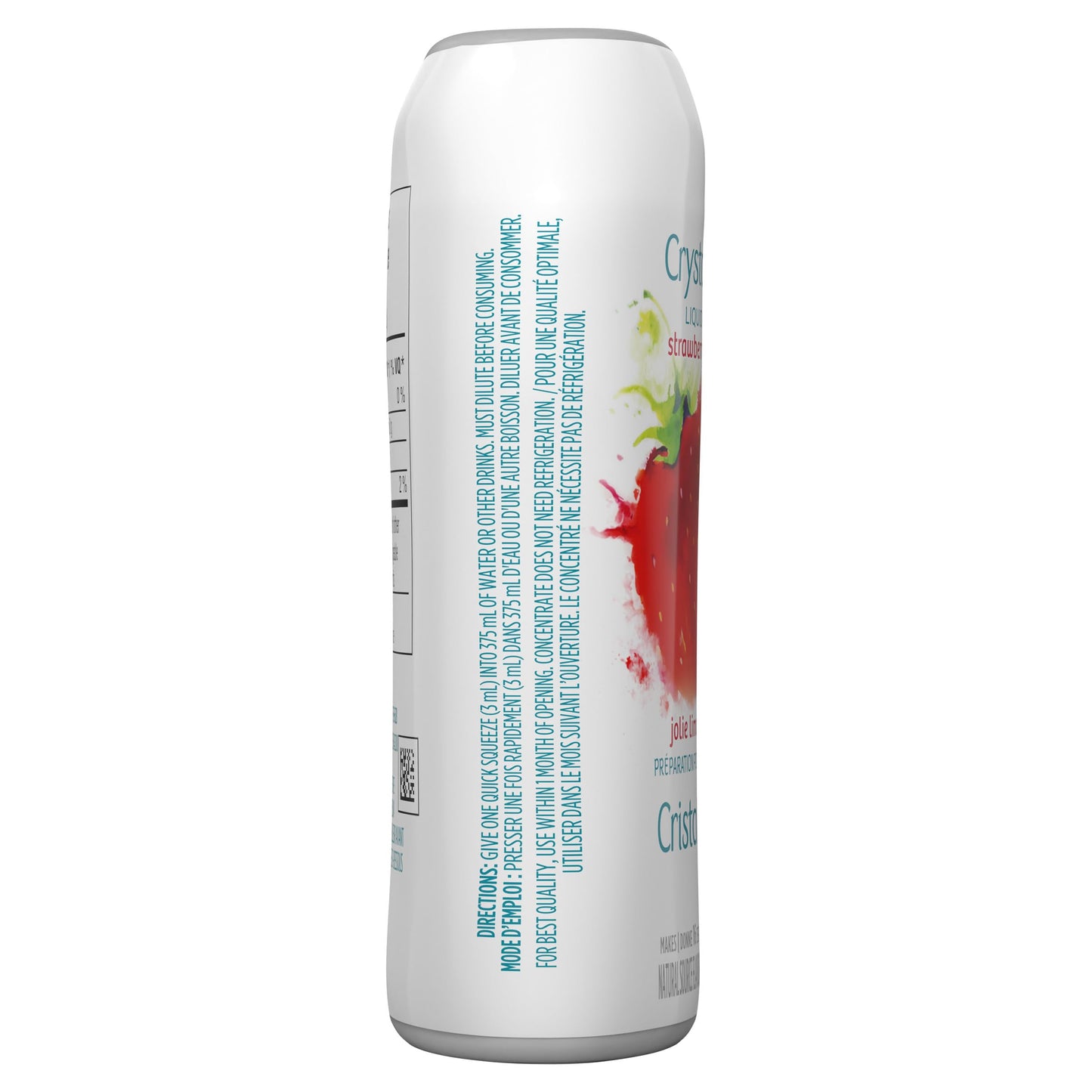 Crystal Light Strawberry Lemonbabe Liquid Drink Mix, 48 mL Bottle (Pack of 12) ๐ All In One Marketplace Canada