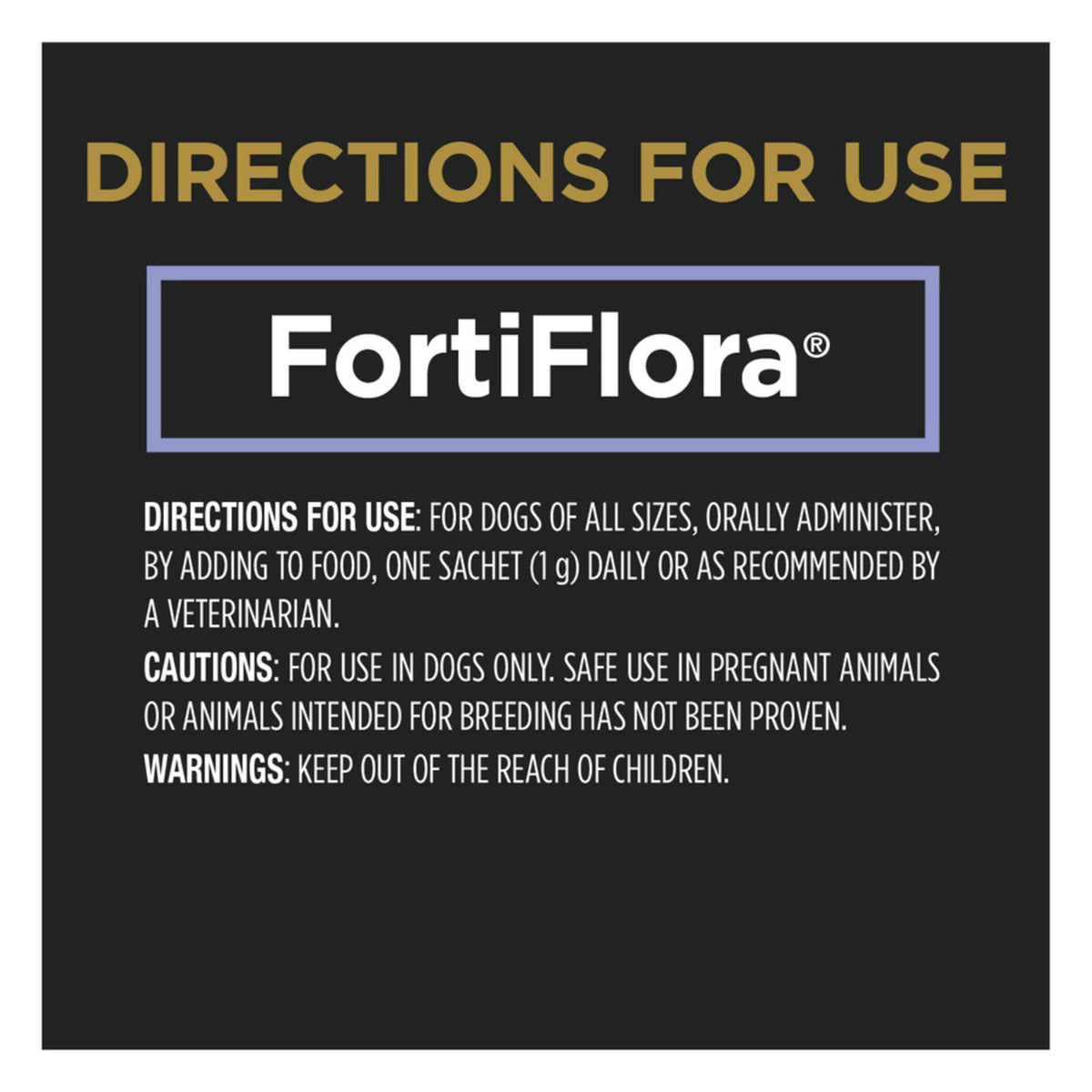 Purina Pro Plan Veterinary Supplements Fortiflora Powdered Dog Probiotics - 30 g sachets (Pack of 30) ๐ All In One Marketplace Canada