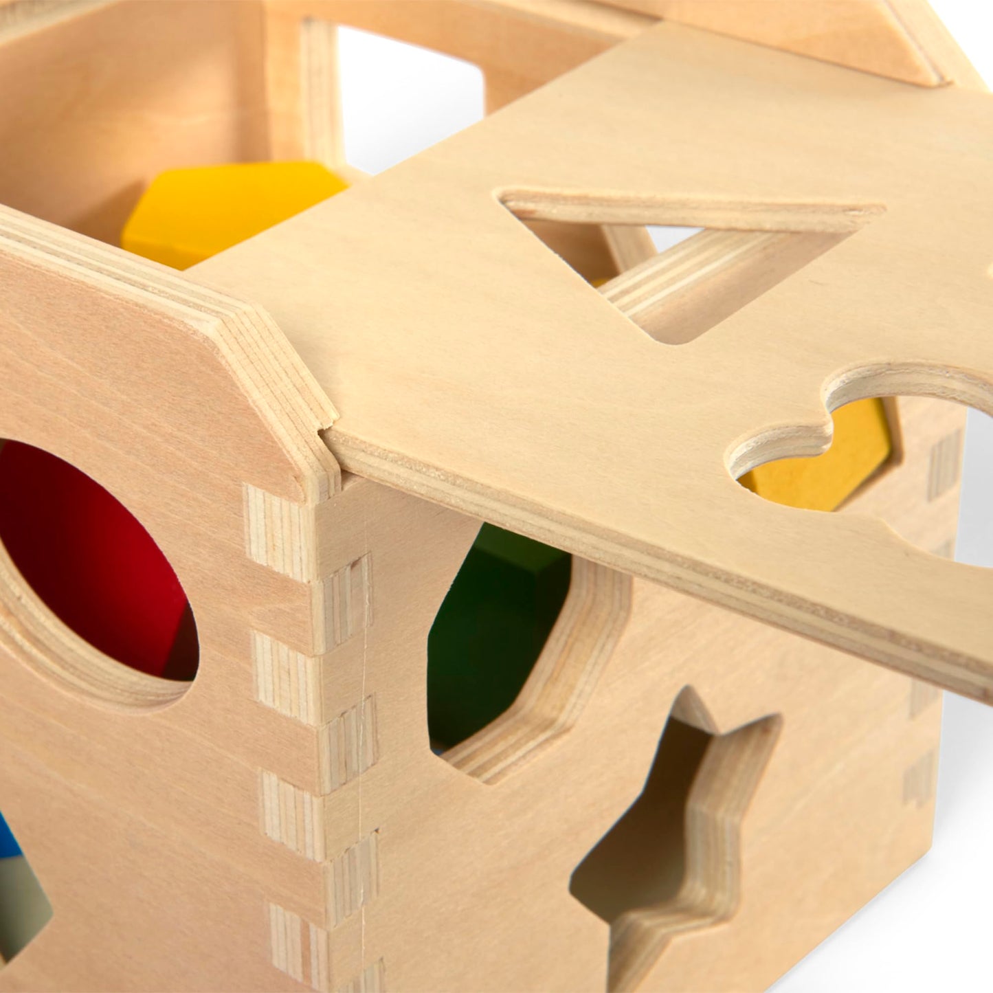 Melissa & Doug Shape Sorting Cube Wooden Classic Educational Toy ๐ All In One Marketplace Canada