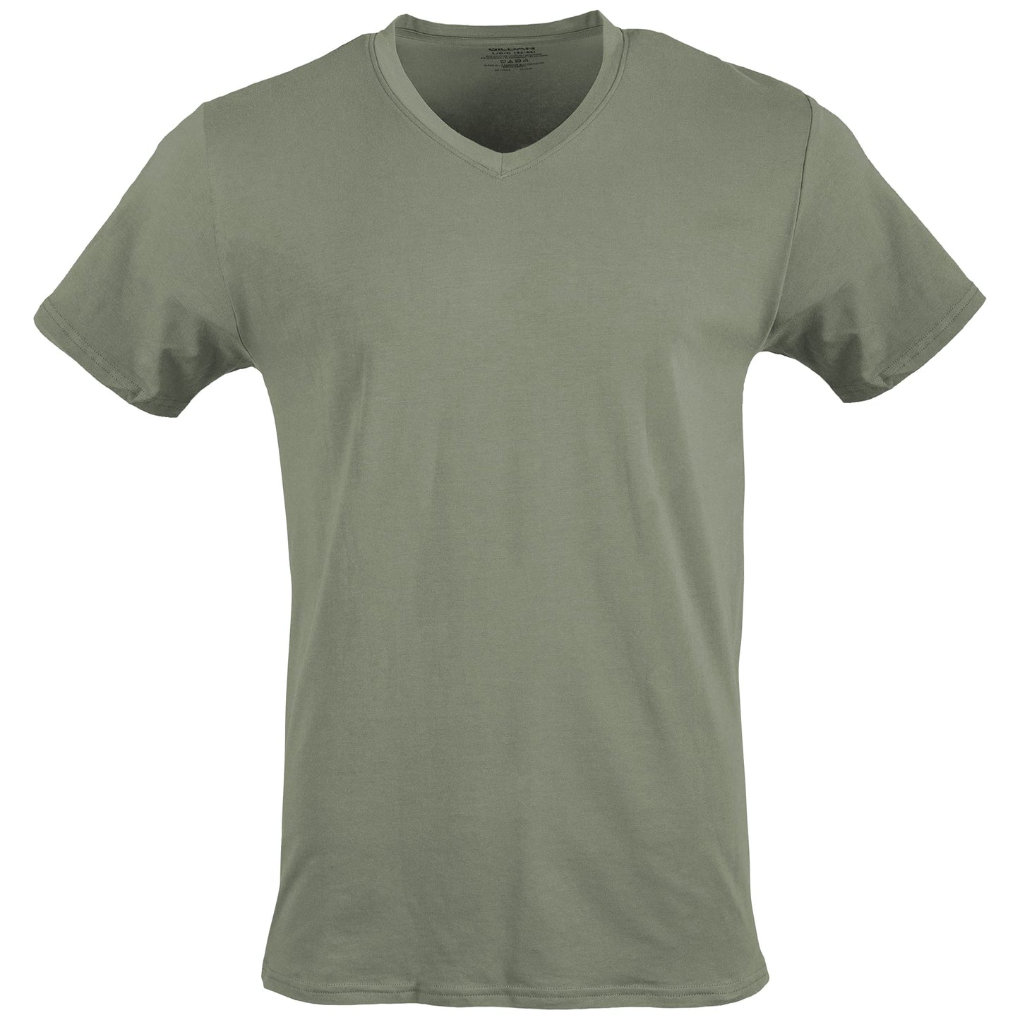 Gildan Men's V-Neck T-Shirts, Multipack, Style G1103, Black/Sport Grey/Charcoal/Military Green (5-Pack), Large ๐ All In One Marketplace Canada