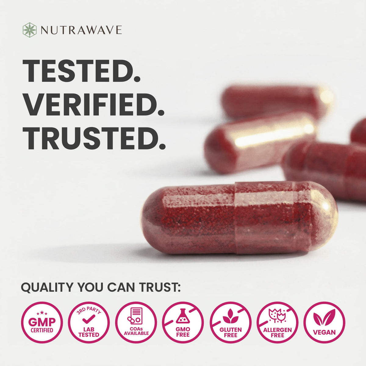 Nutrawave Organic Beetroot Capsules 1400mg โ High Potency Nitric Oxide Booster for Energy, Heart & Brain Health โ 120 Vegan, Non-GMO Beta Vulgaris Supplements โ Raw Beet Root Powder with Vitamins & Antioxidants ๐ All In One Marketplace Canada
