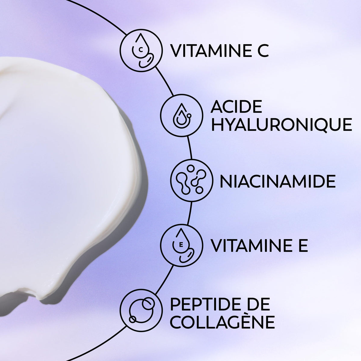 Olay Super Cream with Sunscreen SPF 30, Ultra Lightweight Face Moisturizer with Vitamin C, Hyaluronic Acid, Niacinamide, Vitamin E, and Collagen Peptide that hydrates, smooths, brightens, firms, and protects with SPF, 50 mL š All In One Marketplace Canada