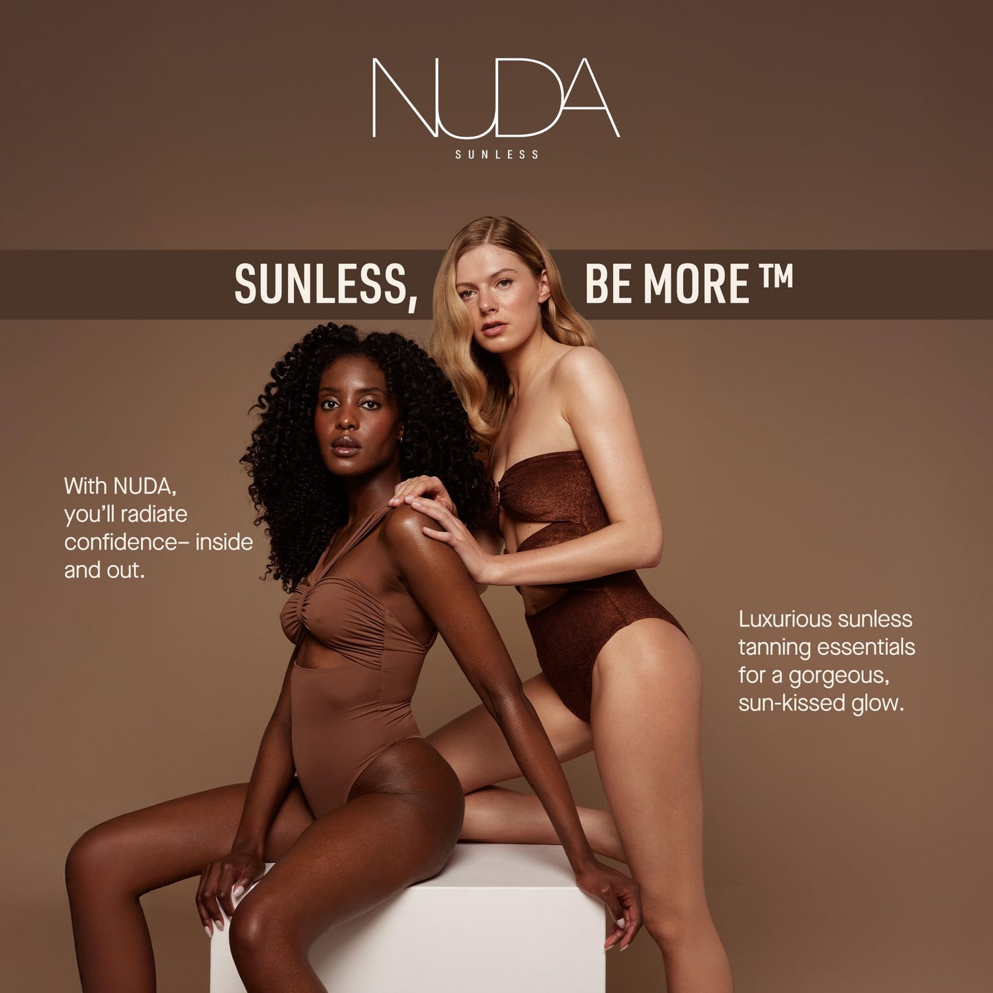Nuda CloudMist Face Tan Water | Buildable Facial Tanning Mist for Light to Medium Complexions | Infused with Vitamins and White Tea & Rosehip Extracts | Lightweight, Bronzer-Free Formula, (75 mL) đ All In One Marketplace Canada