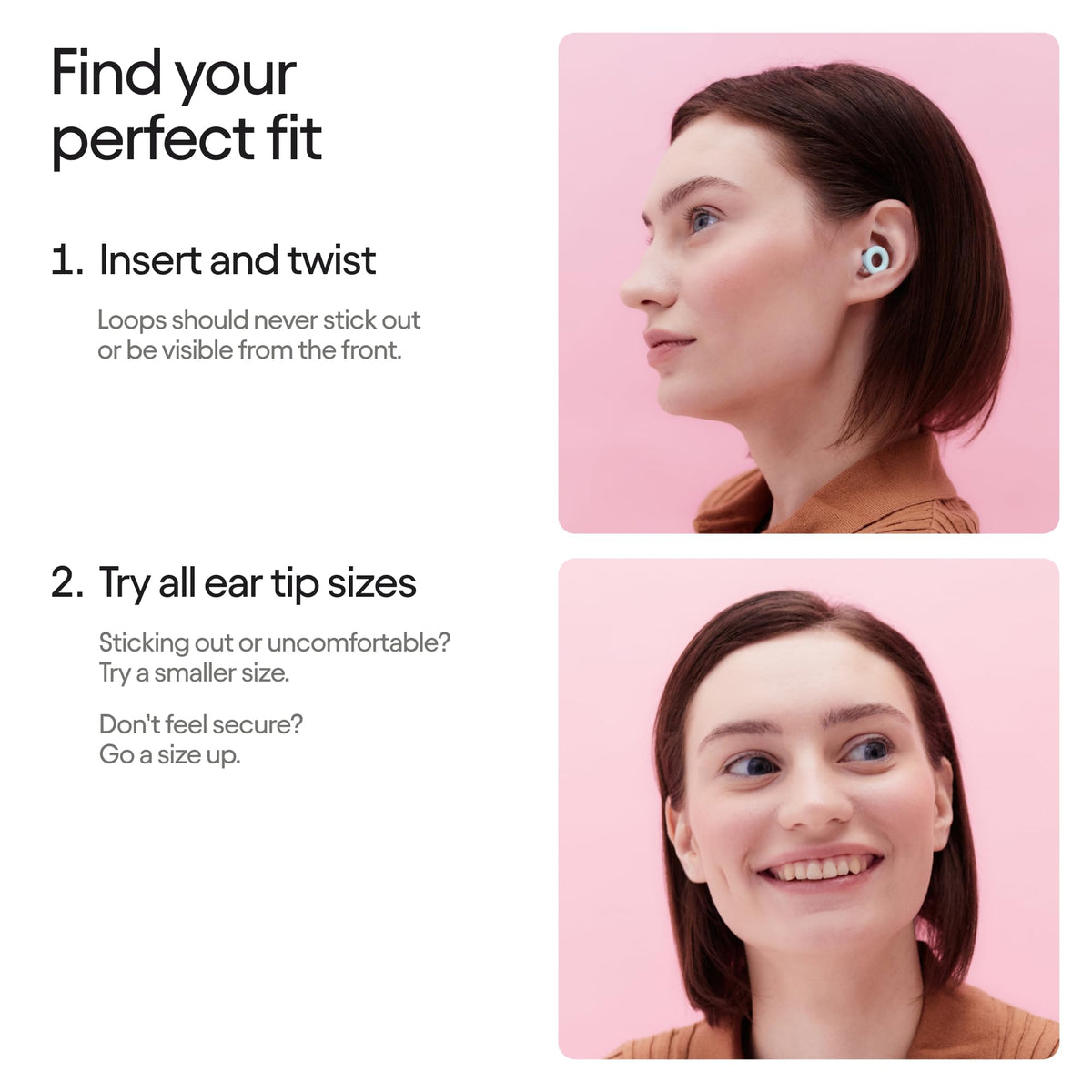 Loop Quiet 2 Ear Plugs โ Ultra-Comfy Reusable Noise-Reducing Earplugs For Sleep, Deep Focus, Travel, Noise Sensitivity | Flexible Hearing Protection | Customizable Fit | 24dB (SNR) Noise Reduction ๐ All In One Marketplace Canada