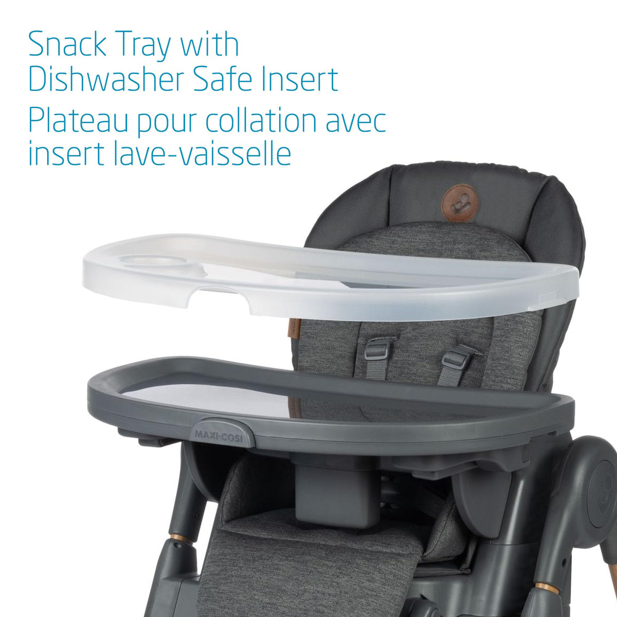 Maxi-Cosi Minla 6-in-1 High Chair, convertible, from birth, detachable kitchen booster seat, compact fold, easy to clean, Classic Graphite ๐ All In One Marketplace Canada