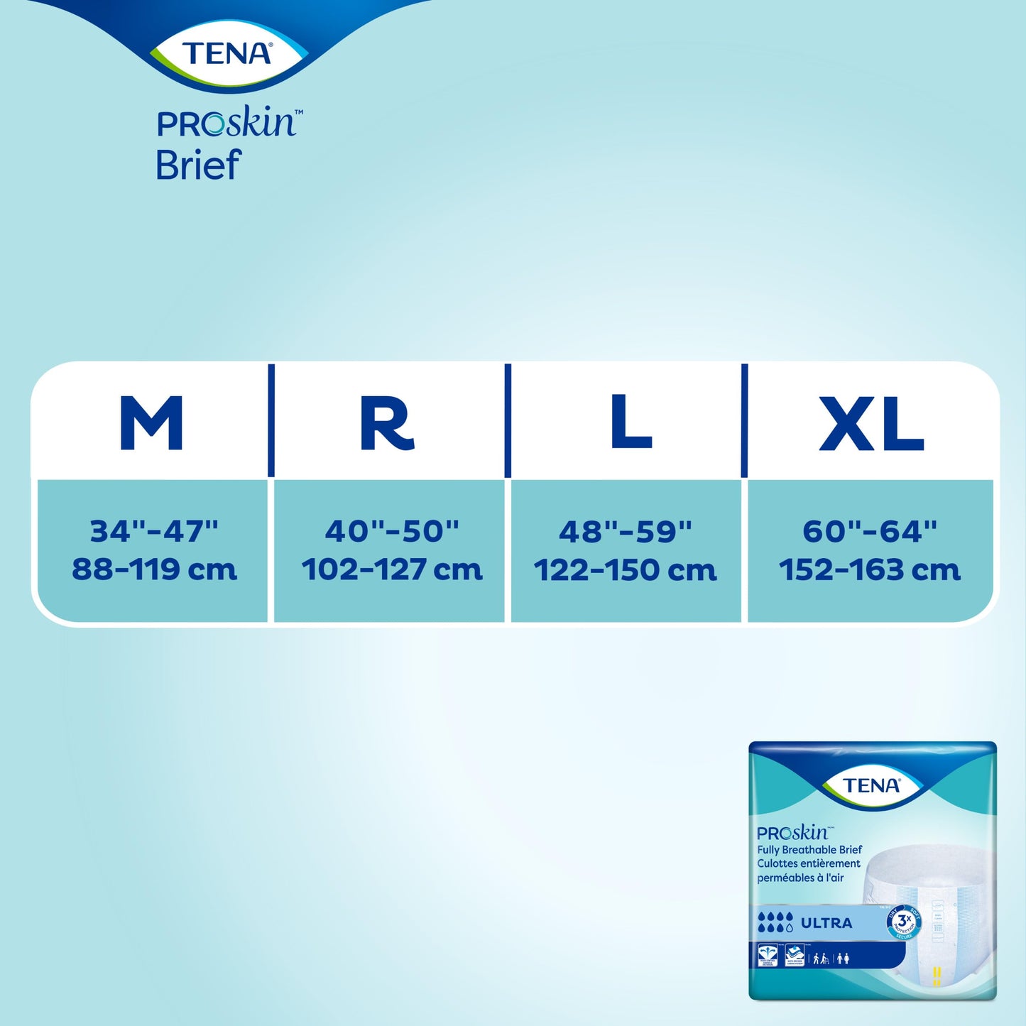 TENA Proskin Ultra Absorbency Incontinence Briefs, Unisex, Medium, 40 ct 🍁 All In One Marketplace Canada