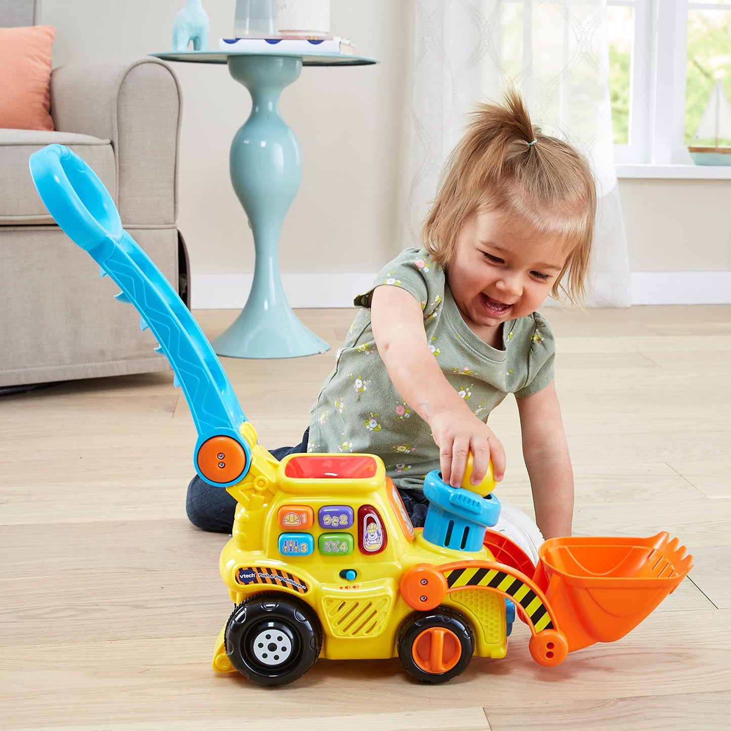 VTech Pop-a-Balls Push & Pop Bulldozer - English Version ๐ All In One Marketplace Canada