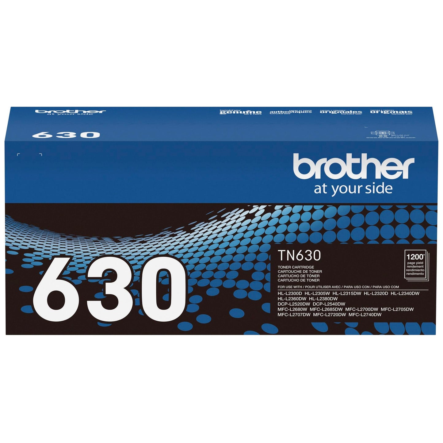 Brother Original TN630 Standard Yield Black Toner Cartridge, Original Toner Replacement cartridges, Toner for Brother Laser Printers HL-L2320D, DCP-L2520DW, MFC-L2700DW, MFC-L2720DW and More ๐ All In One Marketplace Canada