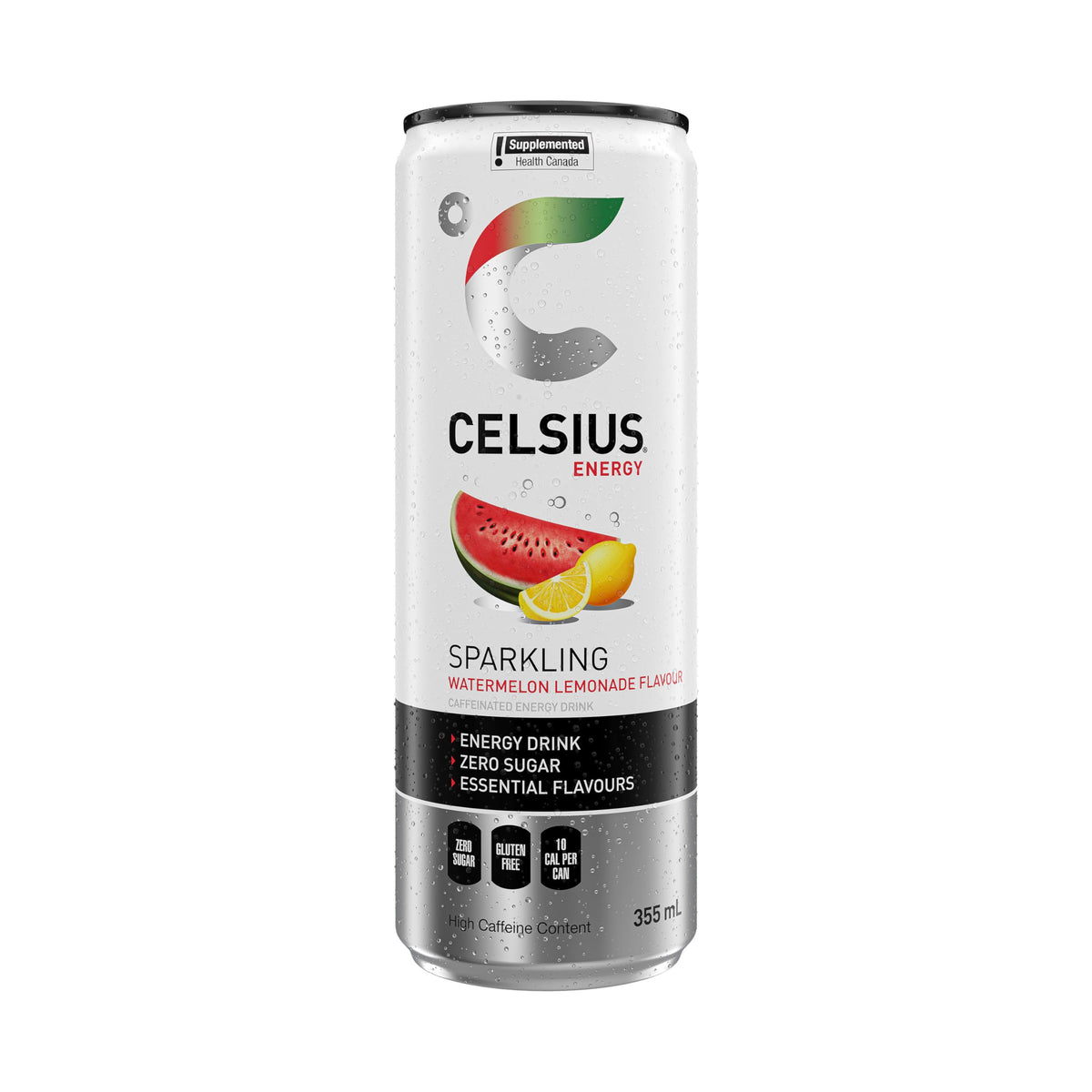 CELSIUS Sparkling Watermelon Lemonade, Zero Sugar Energy Drink, 355ml (Pack of 12) š All In One Marketplace Canada
