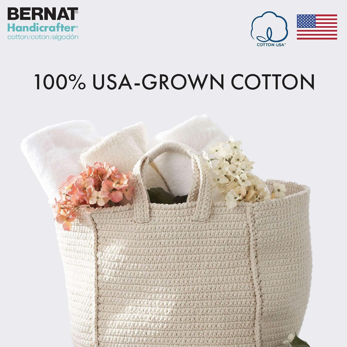 Bernat Softee Cotton Cotton Yarn - 3 Pack of 120g/4.25oz - Nylon - 3 DK (Light) - 254 Yards - Knitting/Crochet 🍁 All In One Marketplace Canada