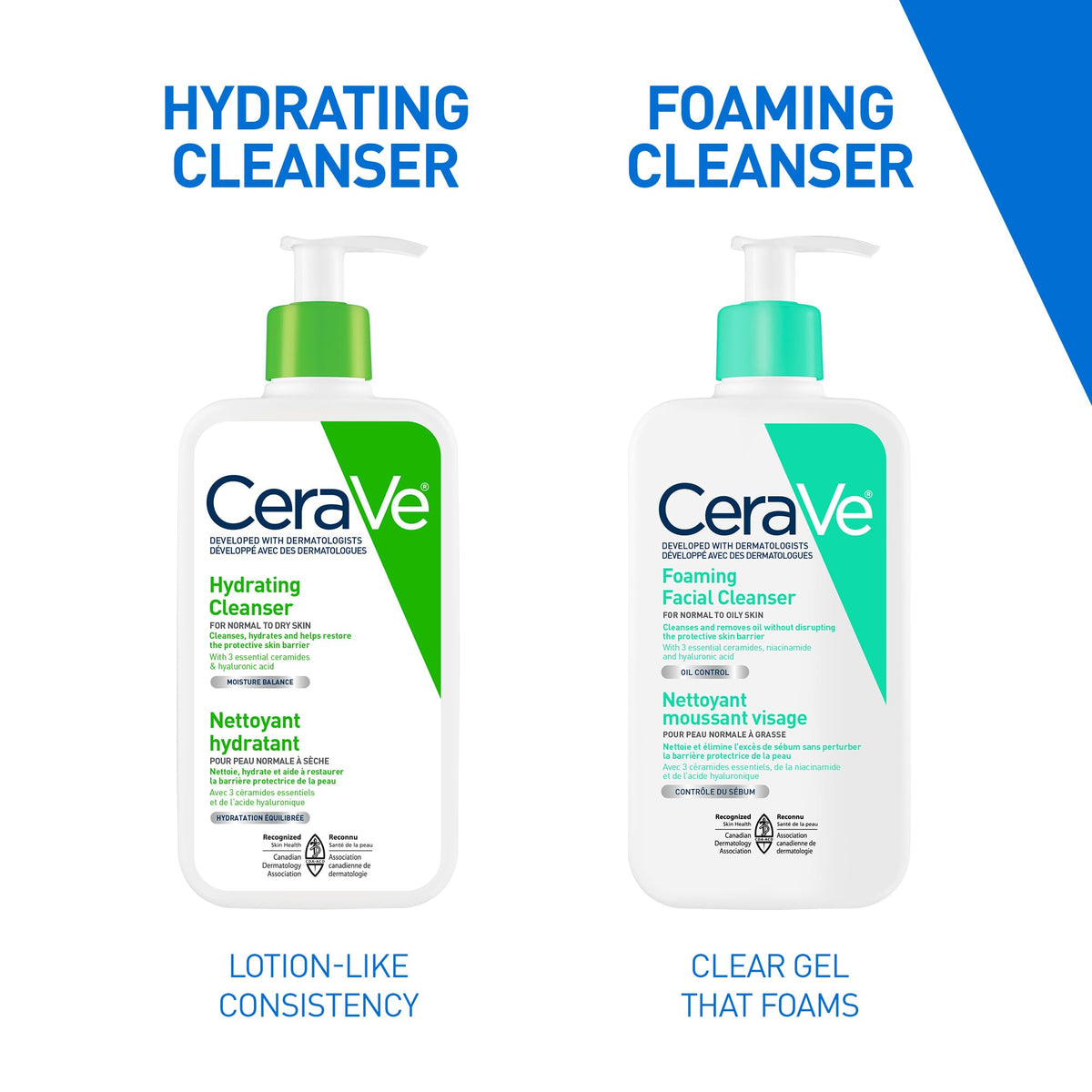 CeraVe Hydrating Face Wash, Daily, Gentle Moisturizing Non-Foaming Facial Cleanser for Men & Women with Hyaluronic Acid, Ceramides, Glycerin. Suitable for Dry & Sensitive Skin, Fragrance-Free, 473ML ๐ All In One Marketplace Canada