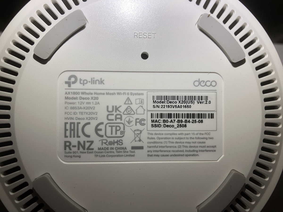 TP-Link Deco AX1800 WiFi 6 Mesh System (Deco X20) - Covers up to 5,800 Sq. Ft., Replaces Wireless Internet Routers and Extenders, 6 Ethernet Ports in Total, Supports Ethernet Backhaul, 3-Pack ๐ All In One Marketplace Canada