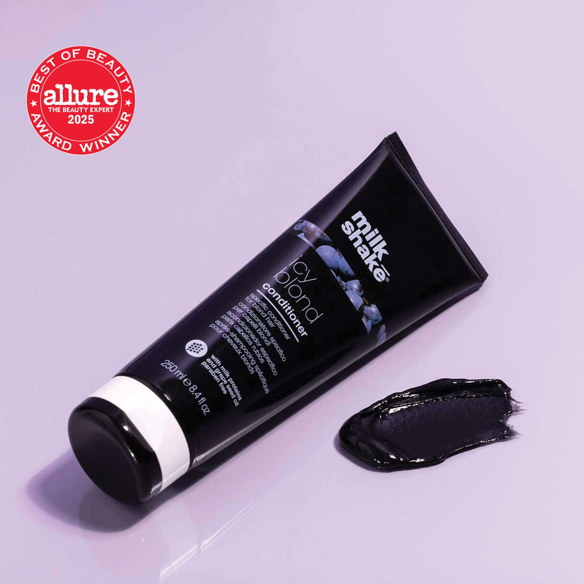milk_shake Icy Blond Conditioner - Black Pigment Silver Conditioner for Very Light Blond and Platinum Hair, 8.4 Fl Oz (250 ml) ๐ All In One Marketplace Canada